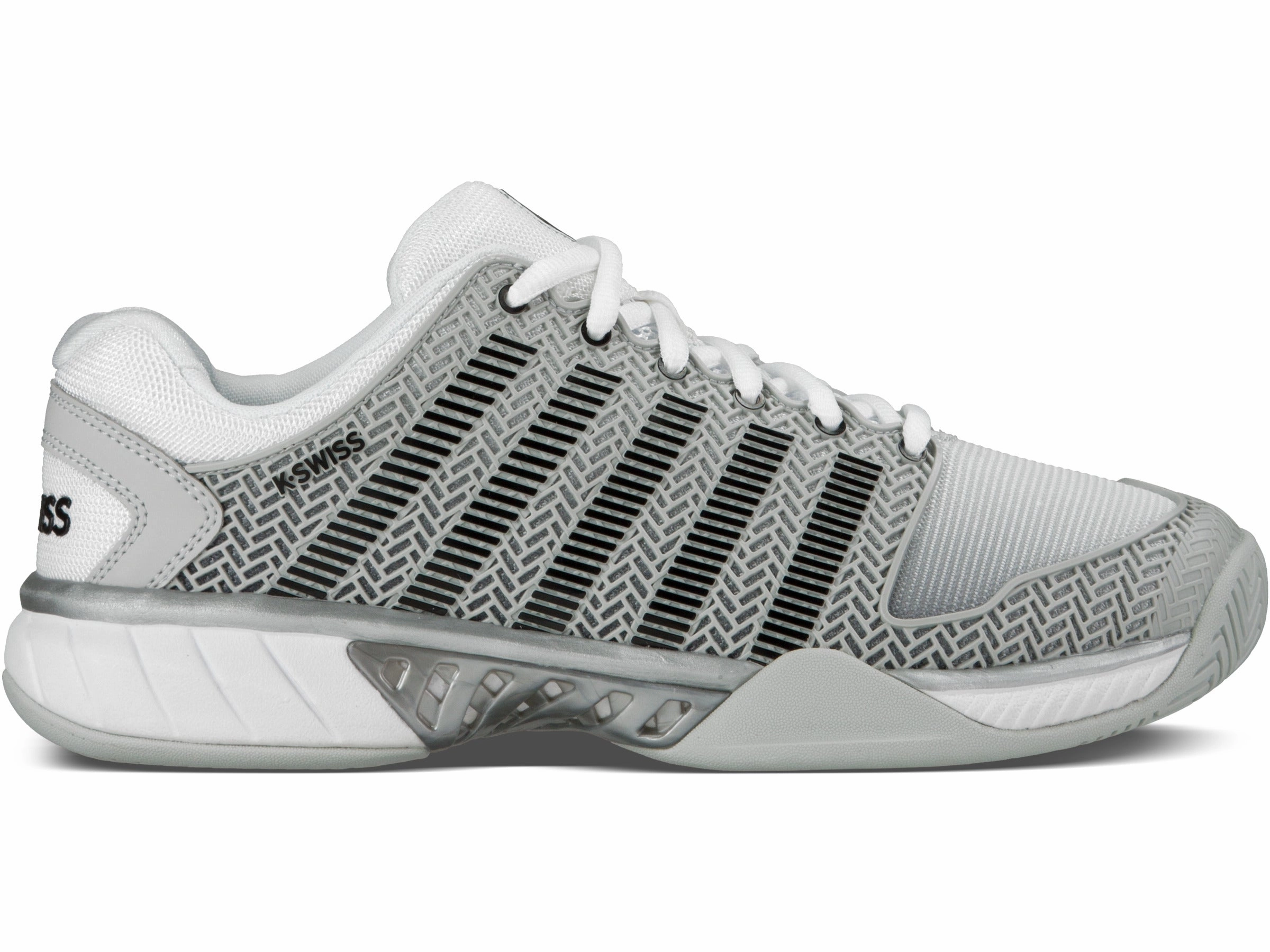 heel cup Valley Run 03377-080-M | MENS HYPERCOURT EXPRESS | GLACIER GRAY/WHITE/SILVER