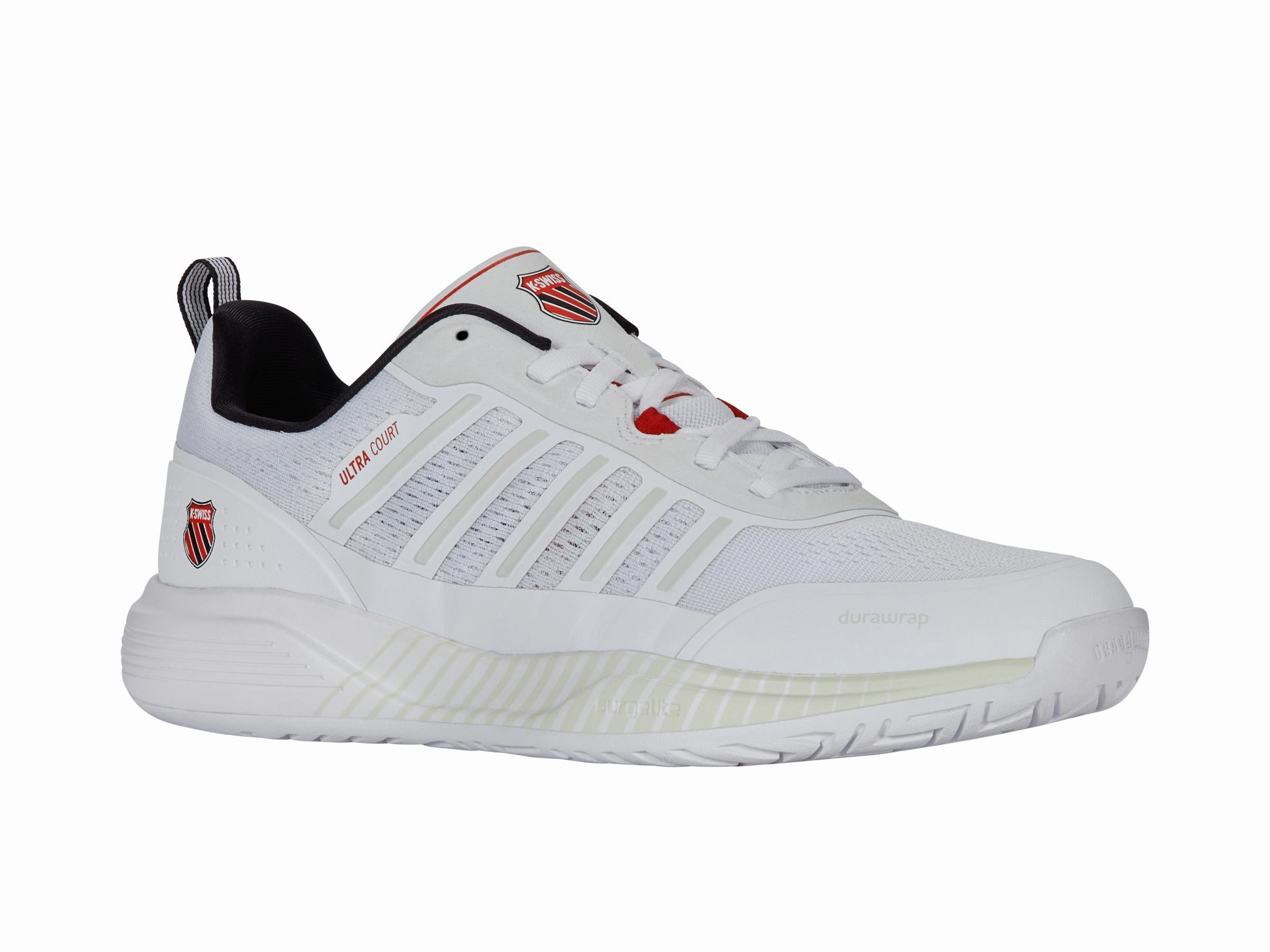 Arch Support Technology Impact Resistant Heel 04405-140-M | ULTRA COURT | WHITE/BLACK/MARS RED