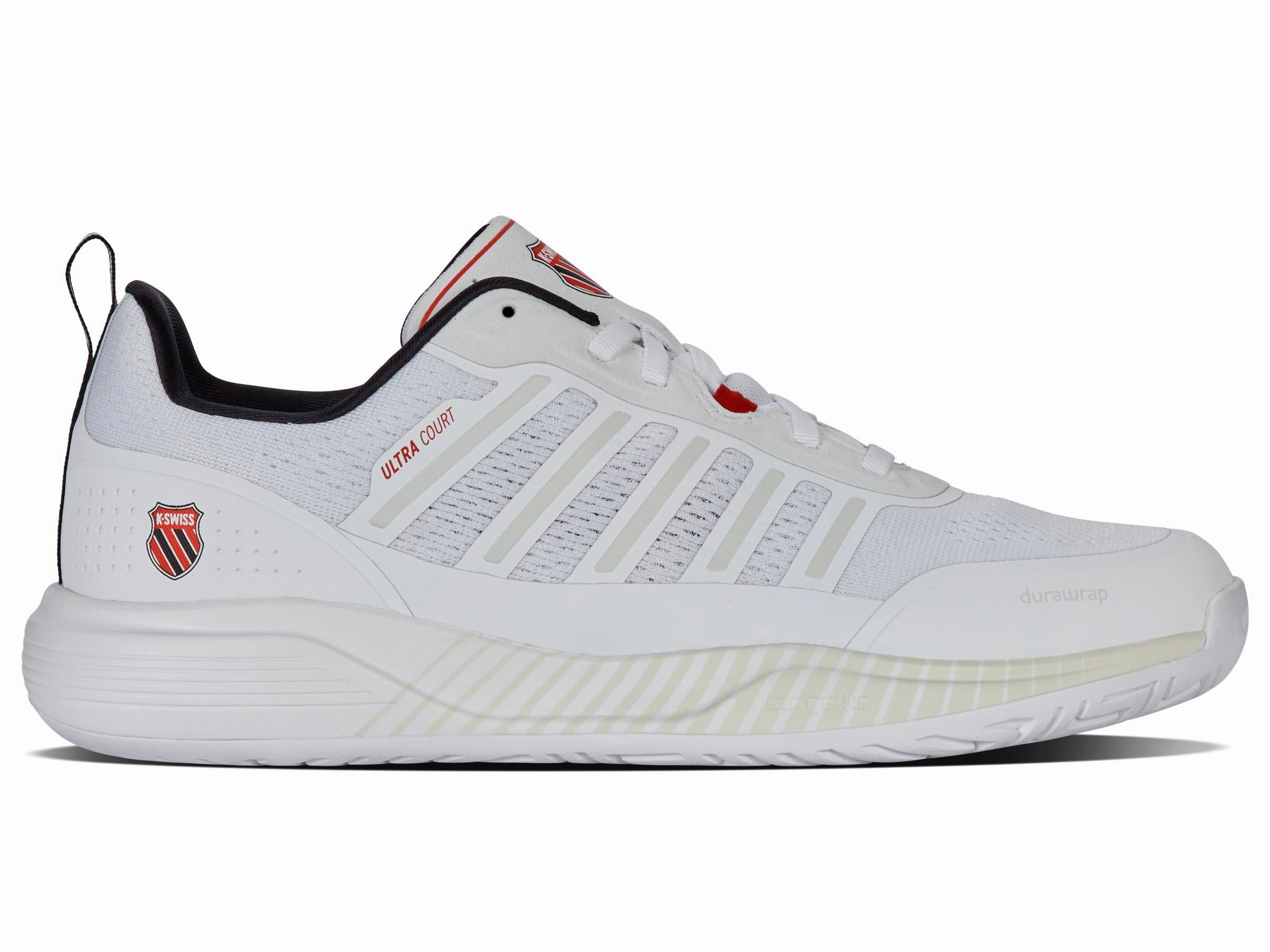 04405-140-M | ULTRA COURT | WHITE/BLACK/MARS RED Zip Up