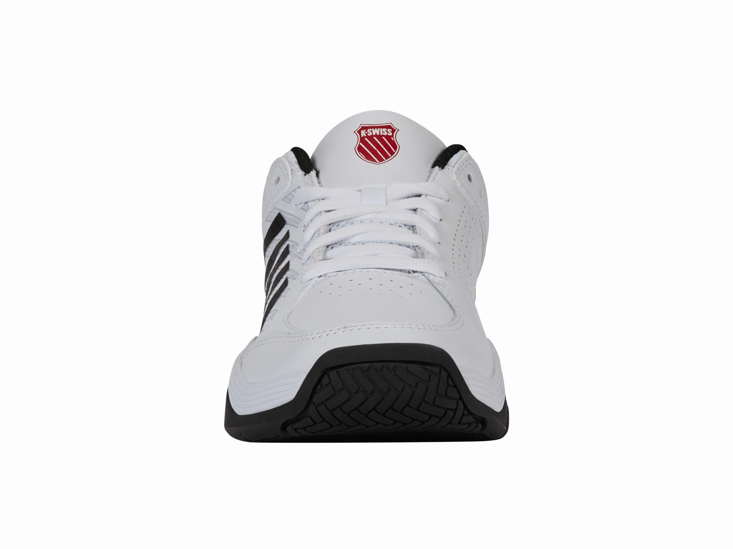 04428-140-M | COURT EXPRESS 2 | WHITE/BLACK/MARS RED Abrasion resistant Leather Upper
