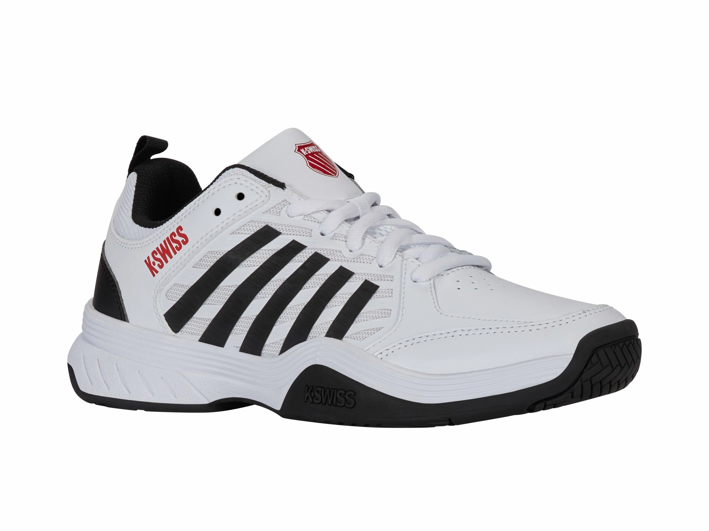 04428-140-M | COURT EXPRESS 2 | WHITE/BLACK/MARS RED Ultra Light Airport Travel Waterproof Standing All