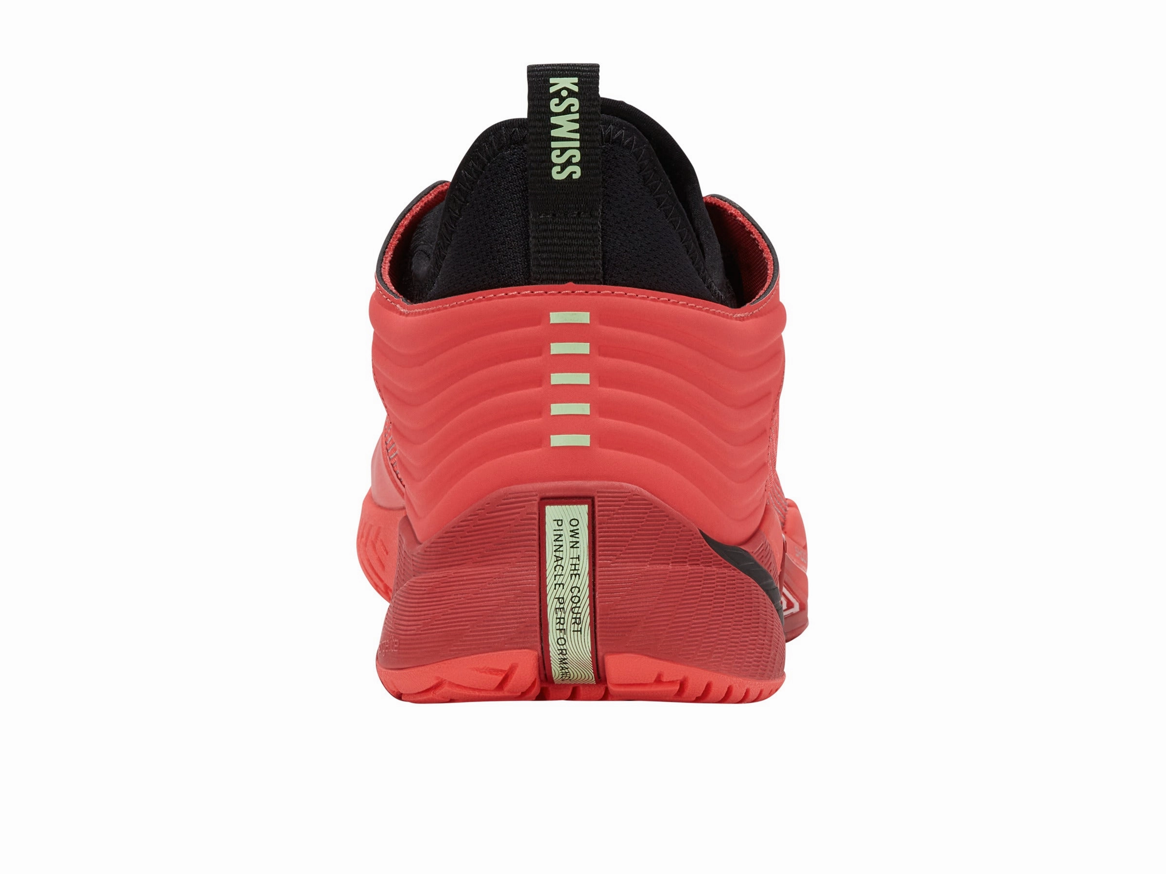 04432-656-M | HYPERCOURT PINNACLE | NEON LAVA/BLACK/CHILI PEPPER Comfort Run Dad Style