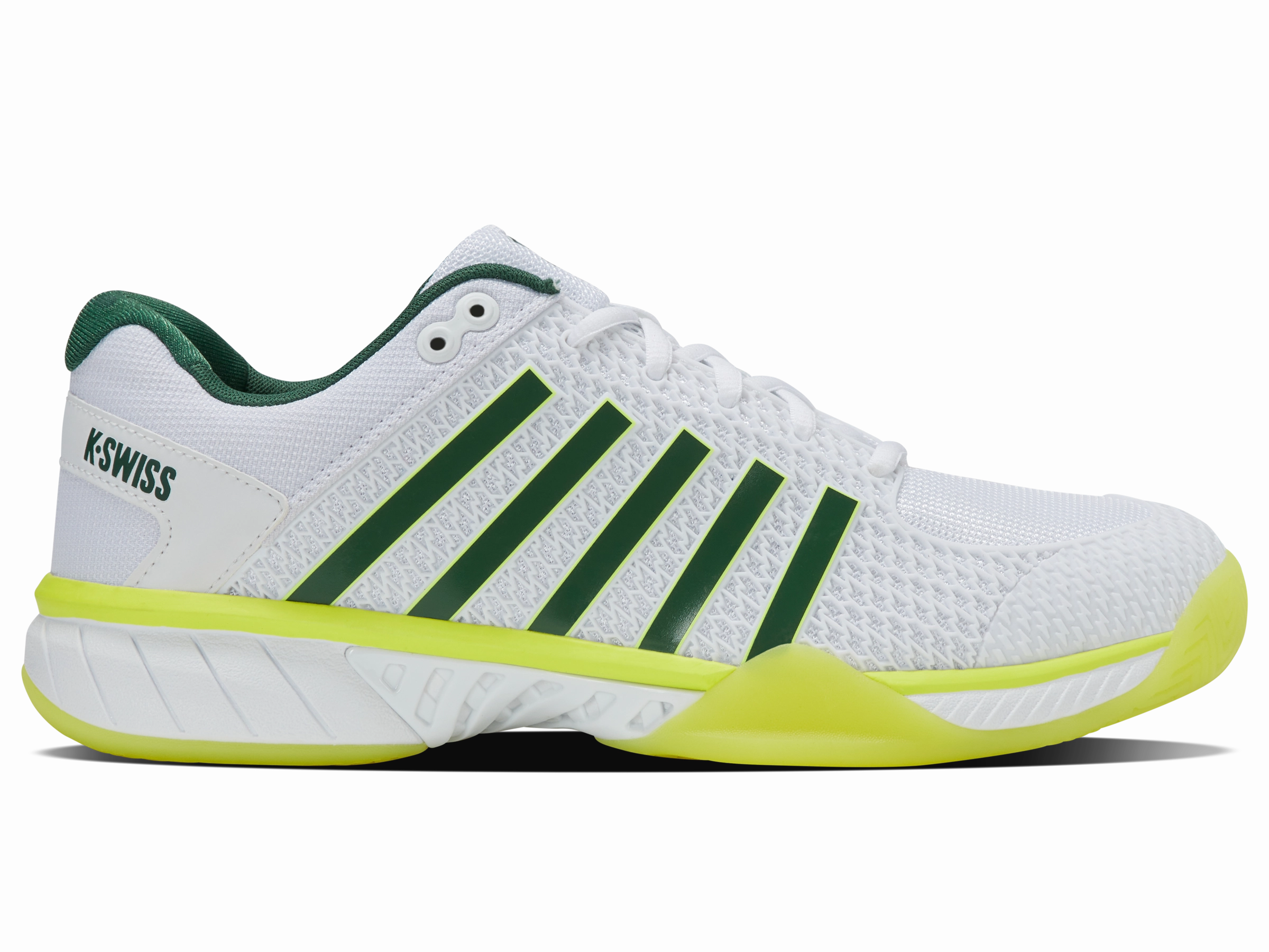Clear Glow Fashion Edge 06563-121-M | EXPRESS LIGHT PICKLEBALL | WHITE/NEON LIME/EDEN