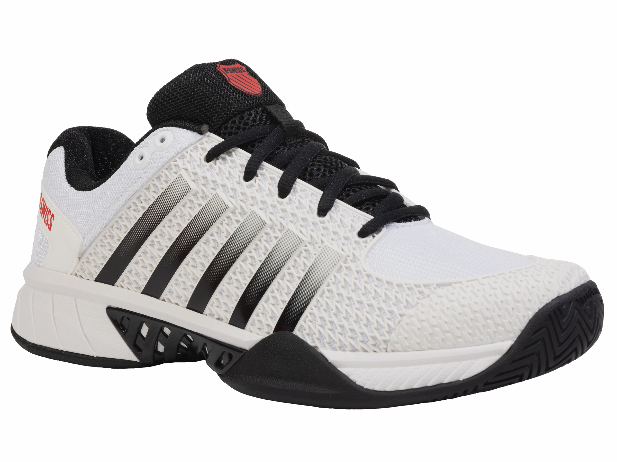 Low Impact Design 06563-955-M | EXPRESS LIGHT PICKLEBALL | WHITE/BLACK/HIGH RISK RED