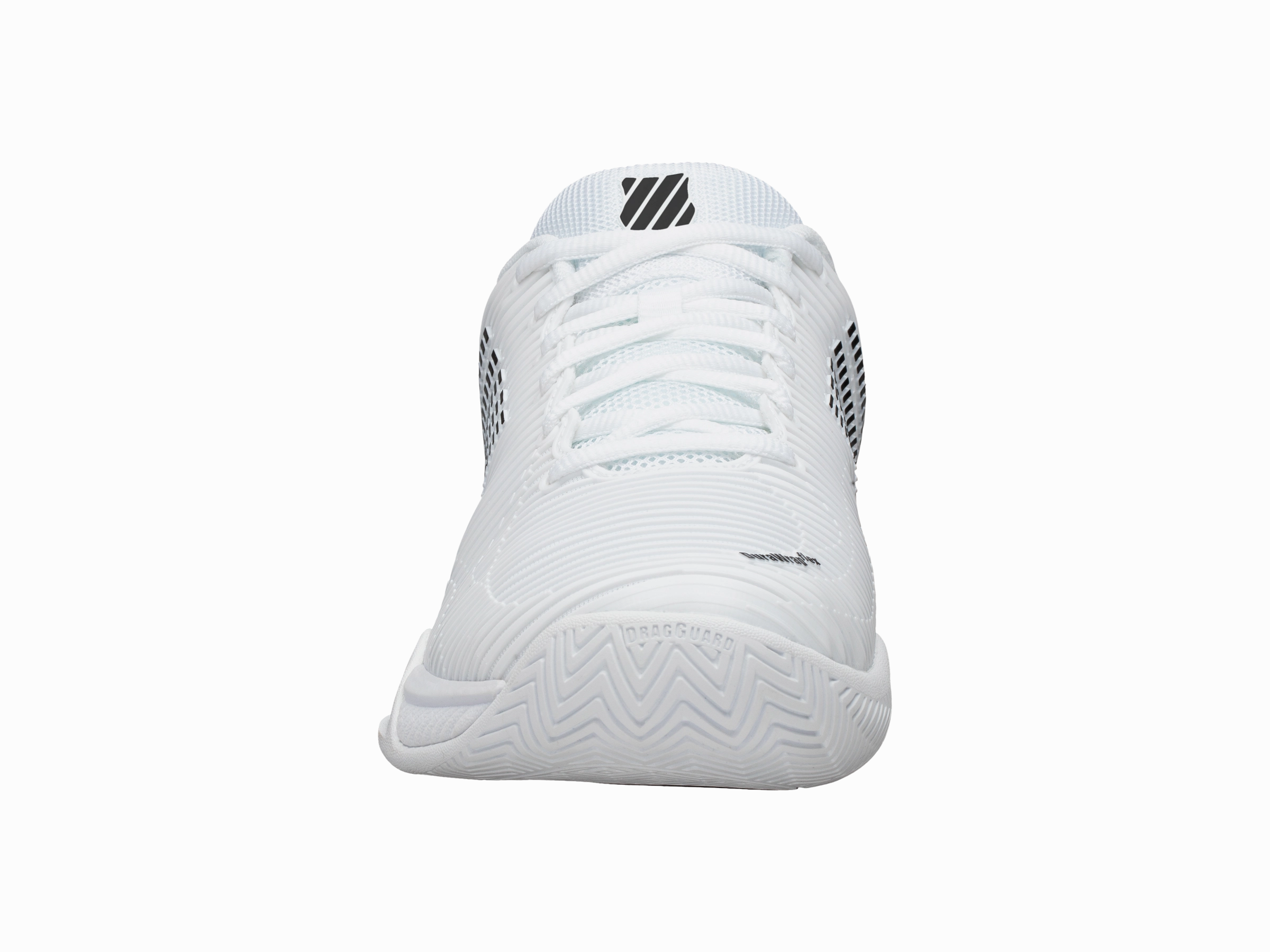 06613-102-M | HYPERCOURT EXPRESS 2 | WHITE/BLACK Moisture Wicking Fabric Step Tall