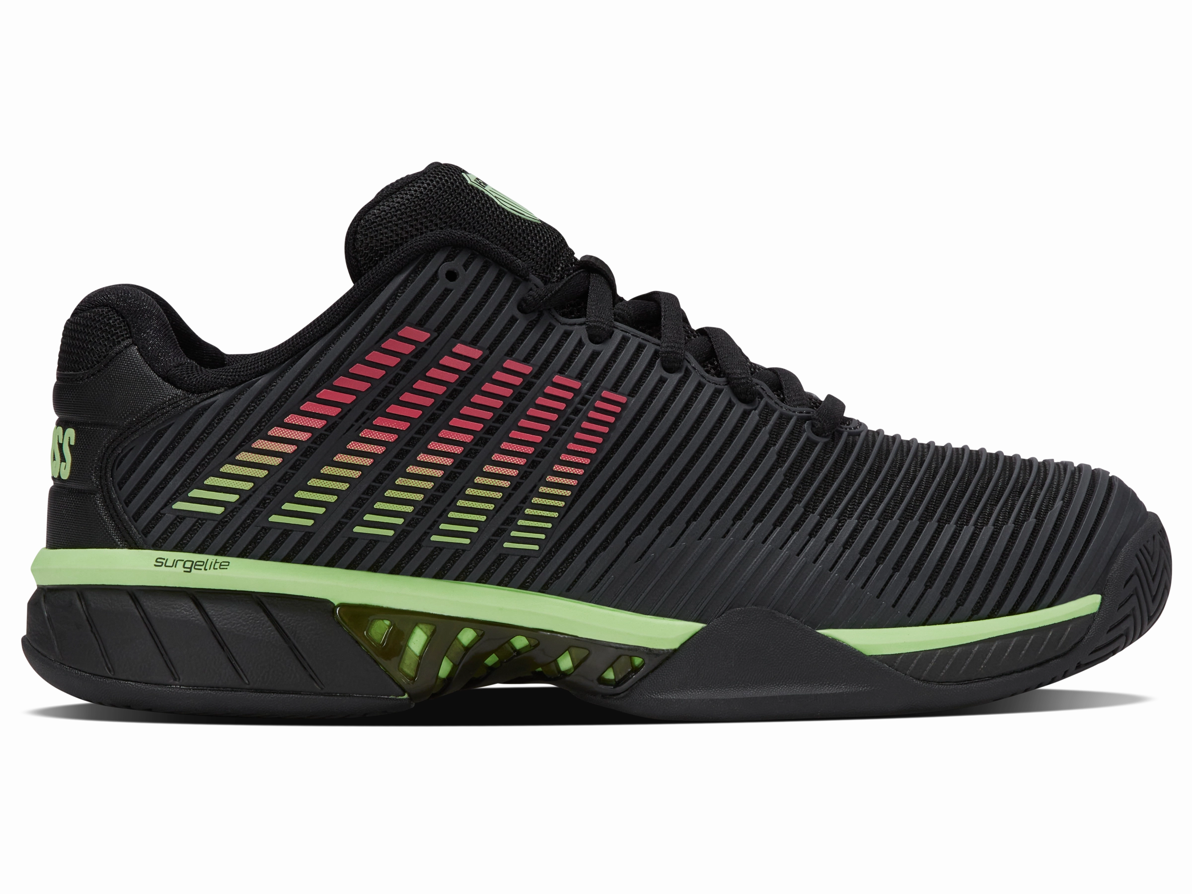 Heat Guard 06806-034-W | HYPERCOURT EXPRESS 2-2E | BLACK/SOFT NEON GREEN/NEON LAVA