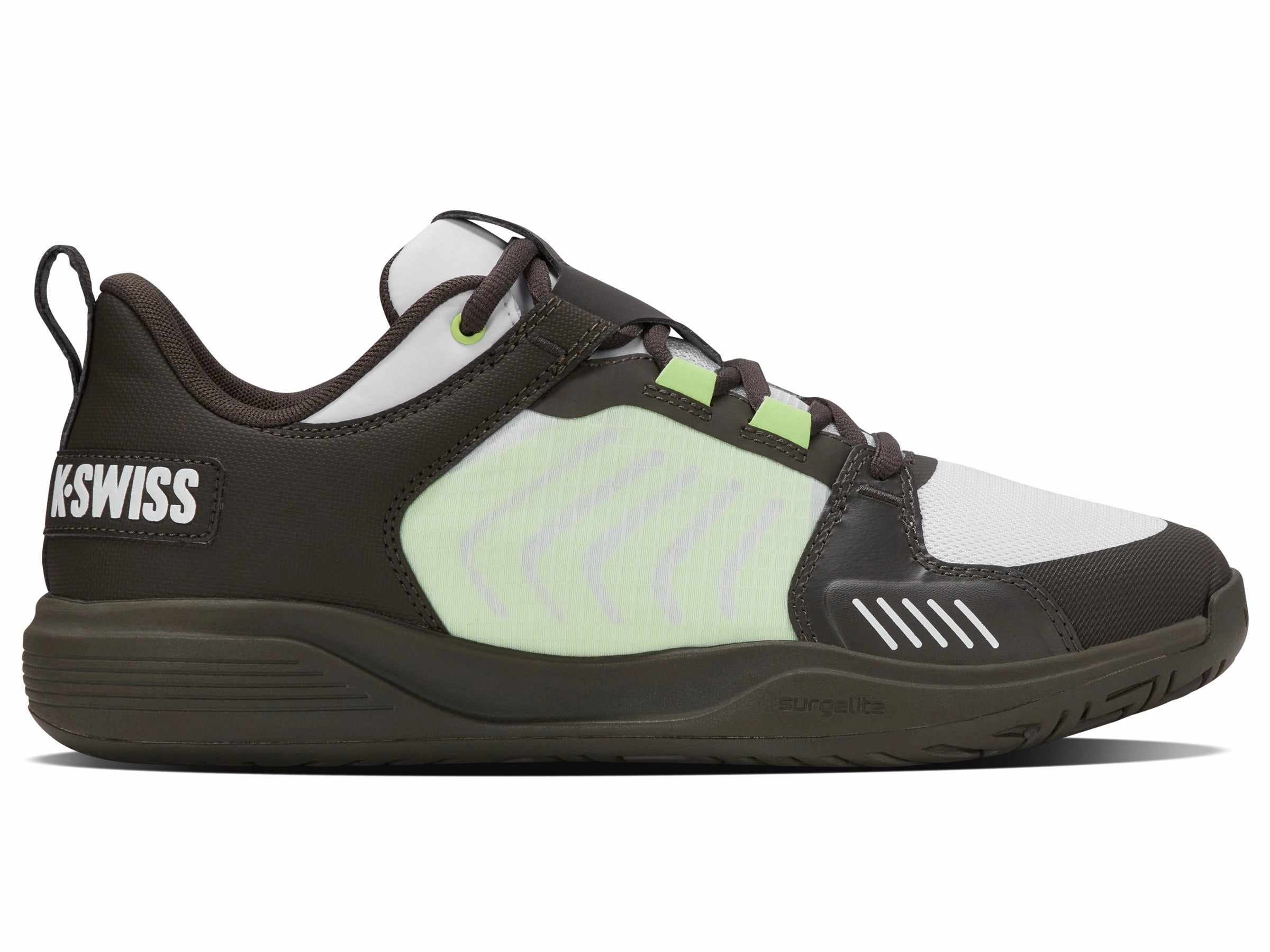 07395-064-M | ULTRASHOT TEAM | BLACK/WHITE/SOFT NEON GREEN Slip Resistant Outdoor Explorers