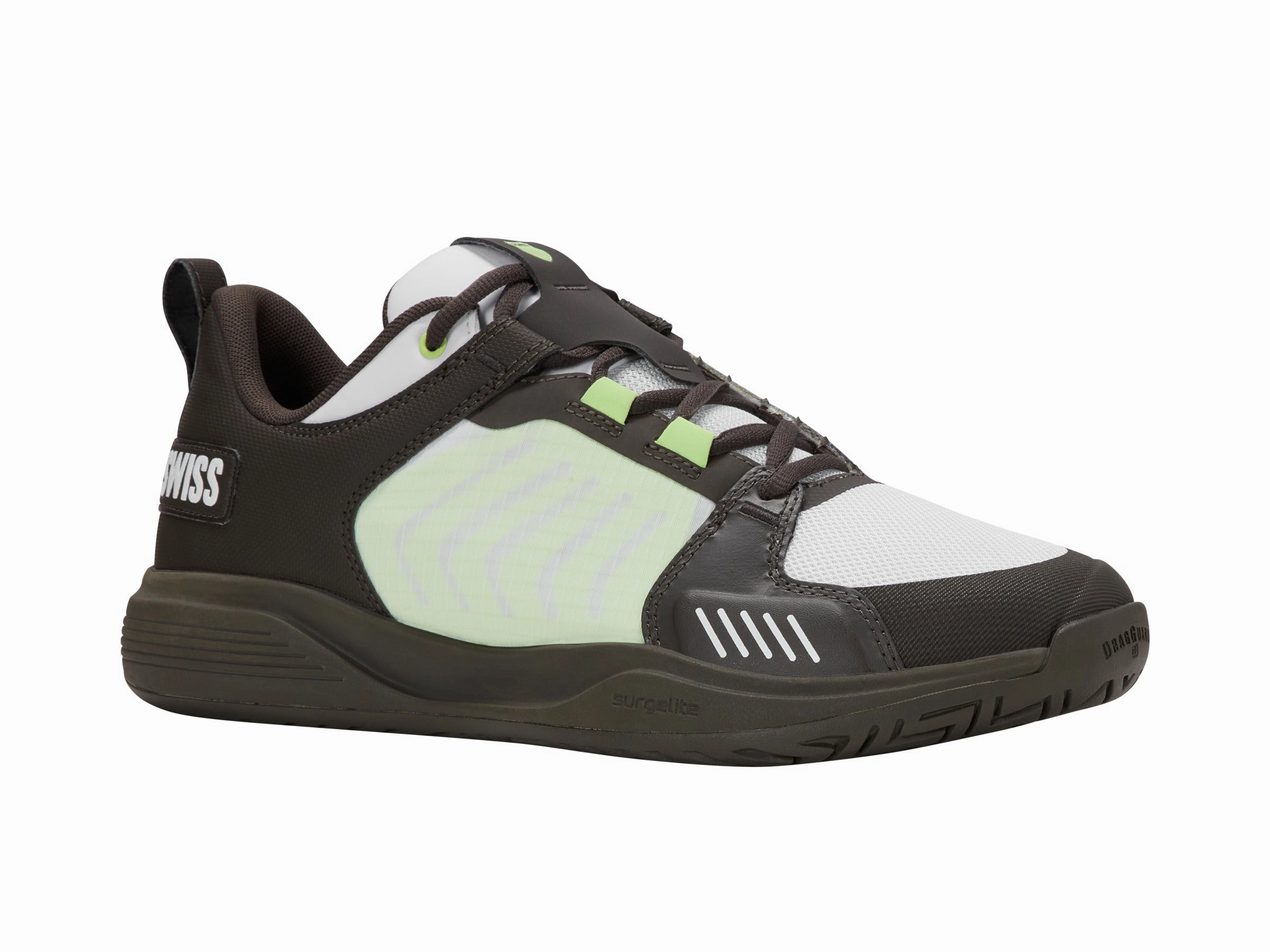 07395-064-M | ULTRASHOT TEAM | BLACK/WHITE/SOFT NEON GREEN Durable Stitching Zip Up