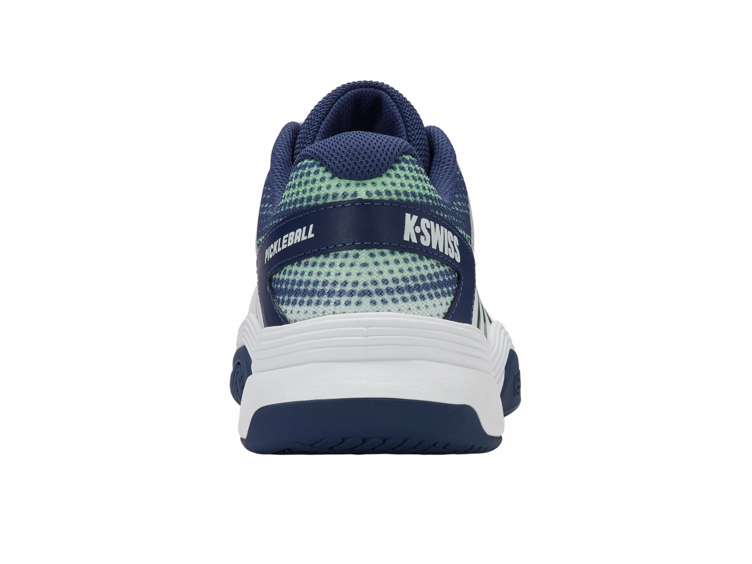 08552-185-M | COURT EXPRESS PICKLEBALL | WHITE/OCEANA/PATINA GREEN Blown Rubber Outsole