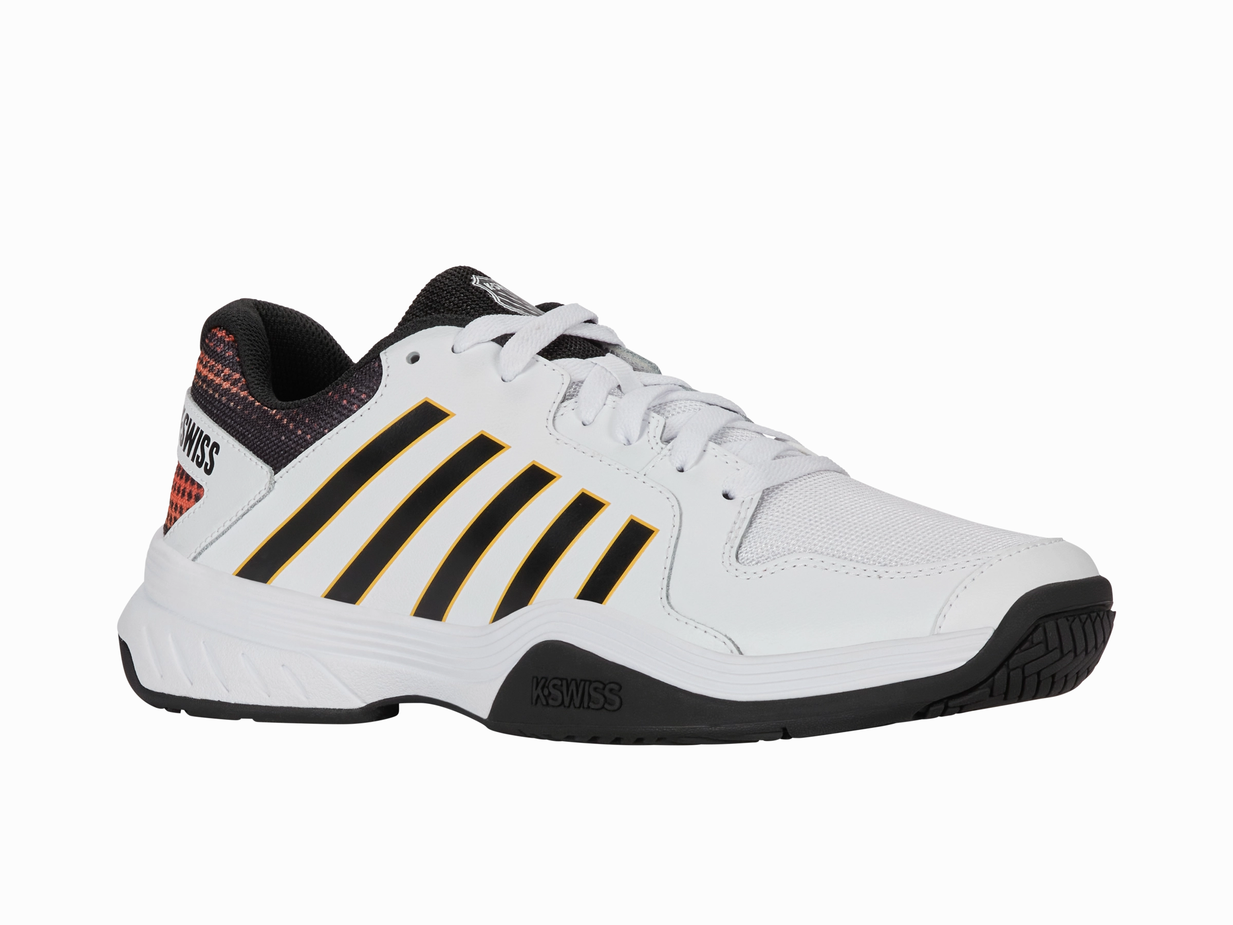 08552-969-M | COURT EXPRESS PICKLEBALL | WHITE/DUBARRY/DAFFODIL Runway Glow Firm Ground