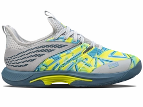 Garden Mood Elastic laces 08912-092-M | SPEEDTRAC PADEL | DAWN BLUE/EVENING PRIMROSE/INDIAN TEAL