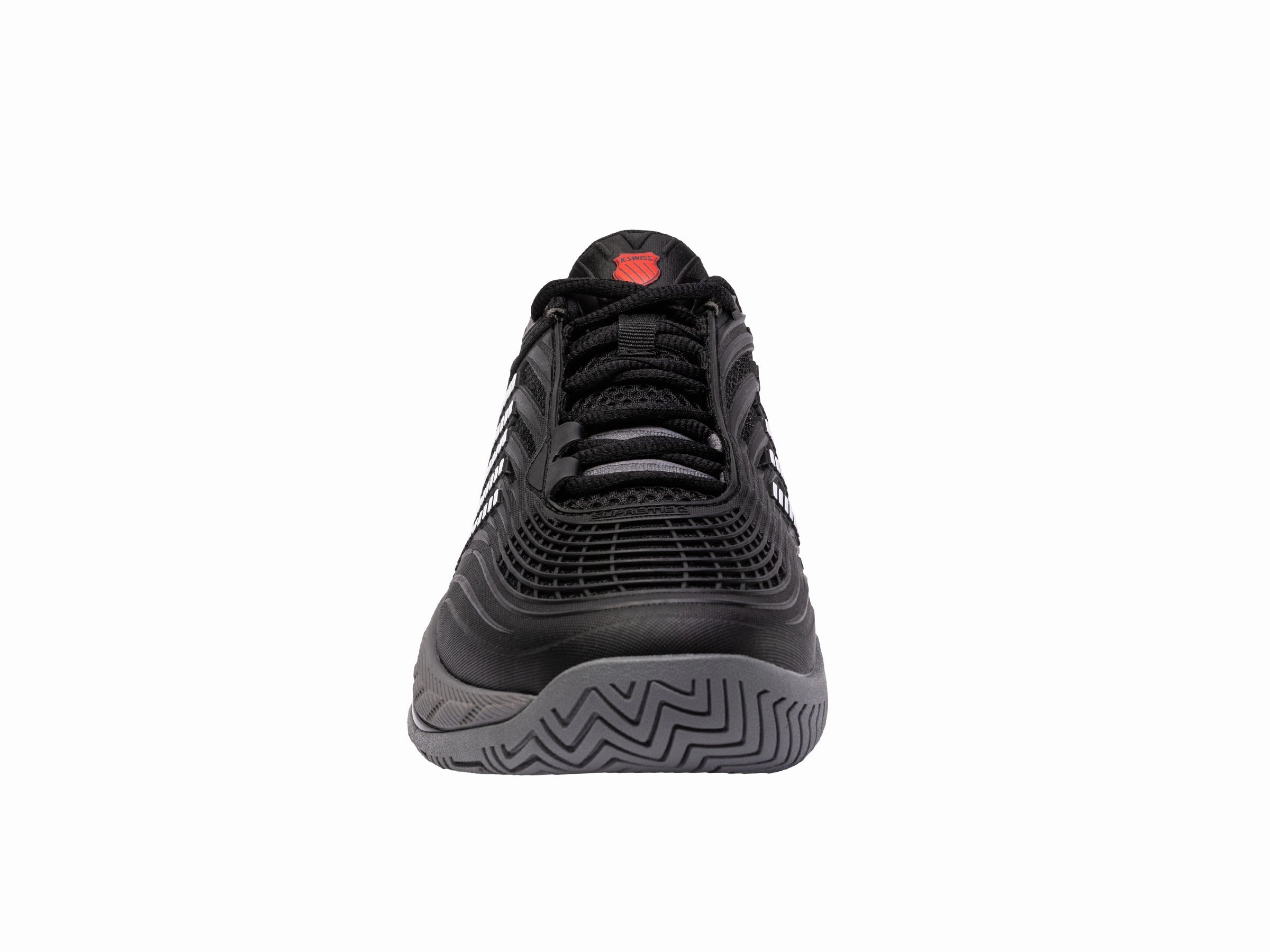 Winter Warm 09071-038-M | HYPERCOURT SUPREME 2 | BLACK/STEEL GRAY/FIREY RED