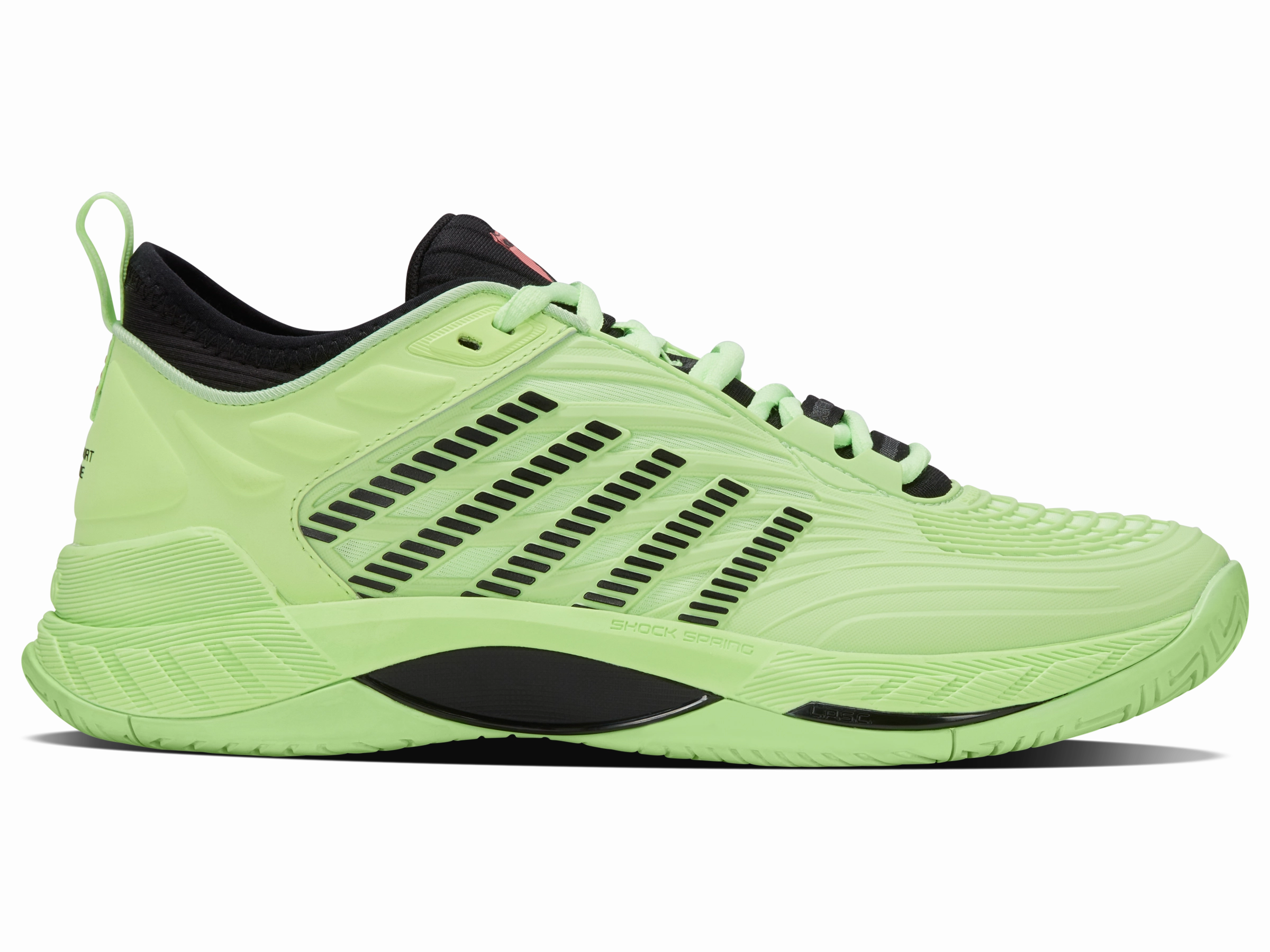 Bounce Back Responsiveness zipper 09071-306-M | HYPERCOURT SUPREME 2 | SOFT NEON GREEN/BLACK/NEON LAVA