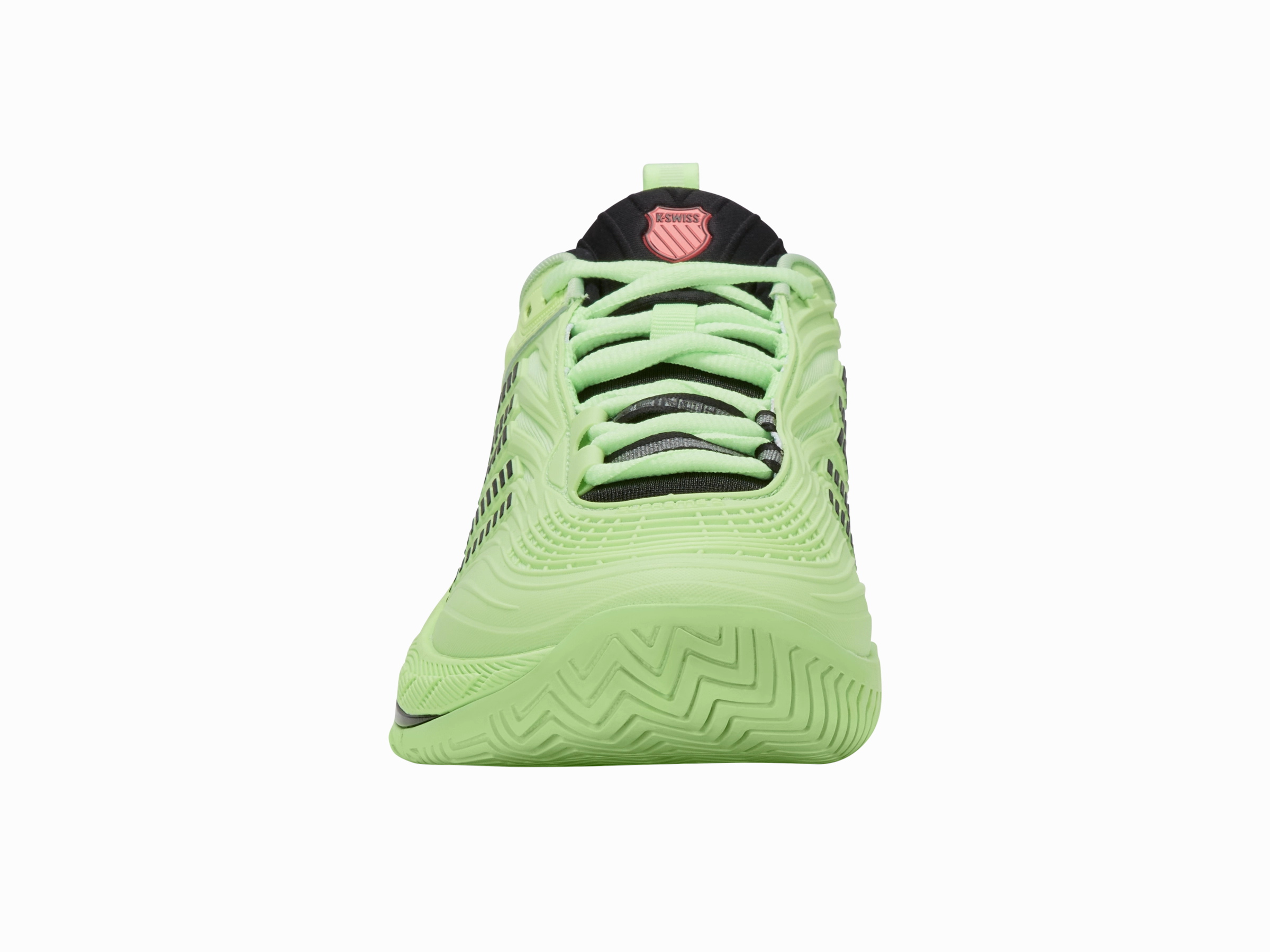 09071-306-M | HYPERCOURT SUPREME 2 | SOFT NEON GREEN/BLACK/NEON LAVA Barefoot Feel Design