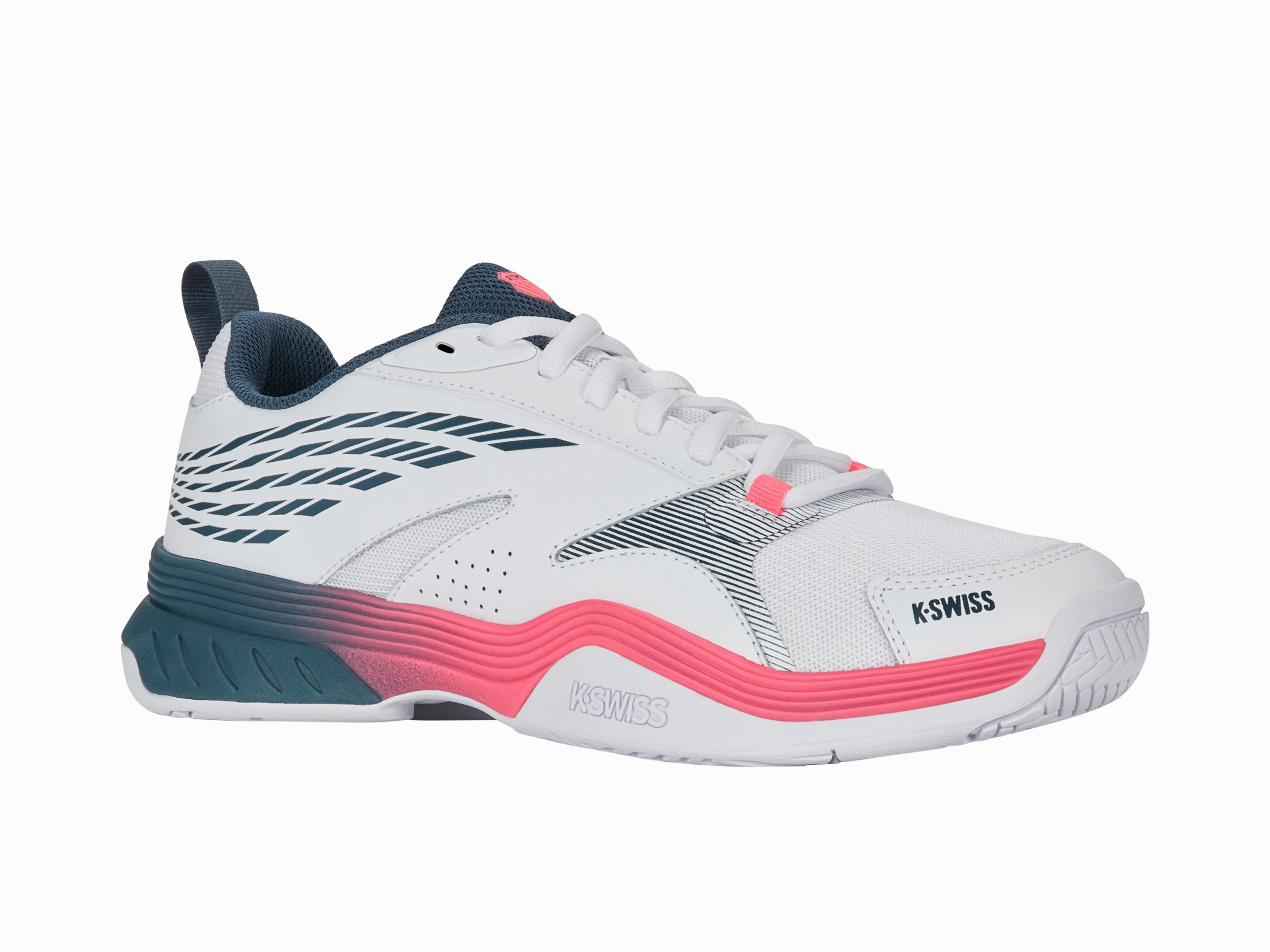 09190-129-M | SPEEDEX | WHITE/STARGAZER/NEON BLAZE Field Fast sports