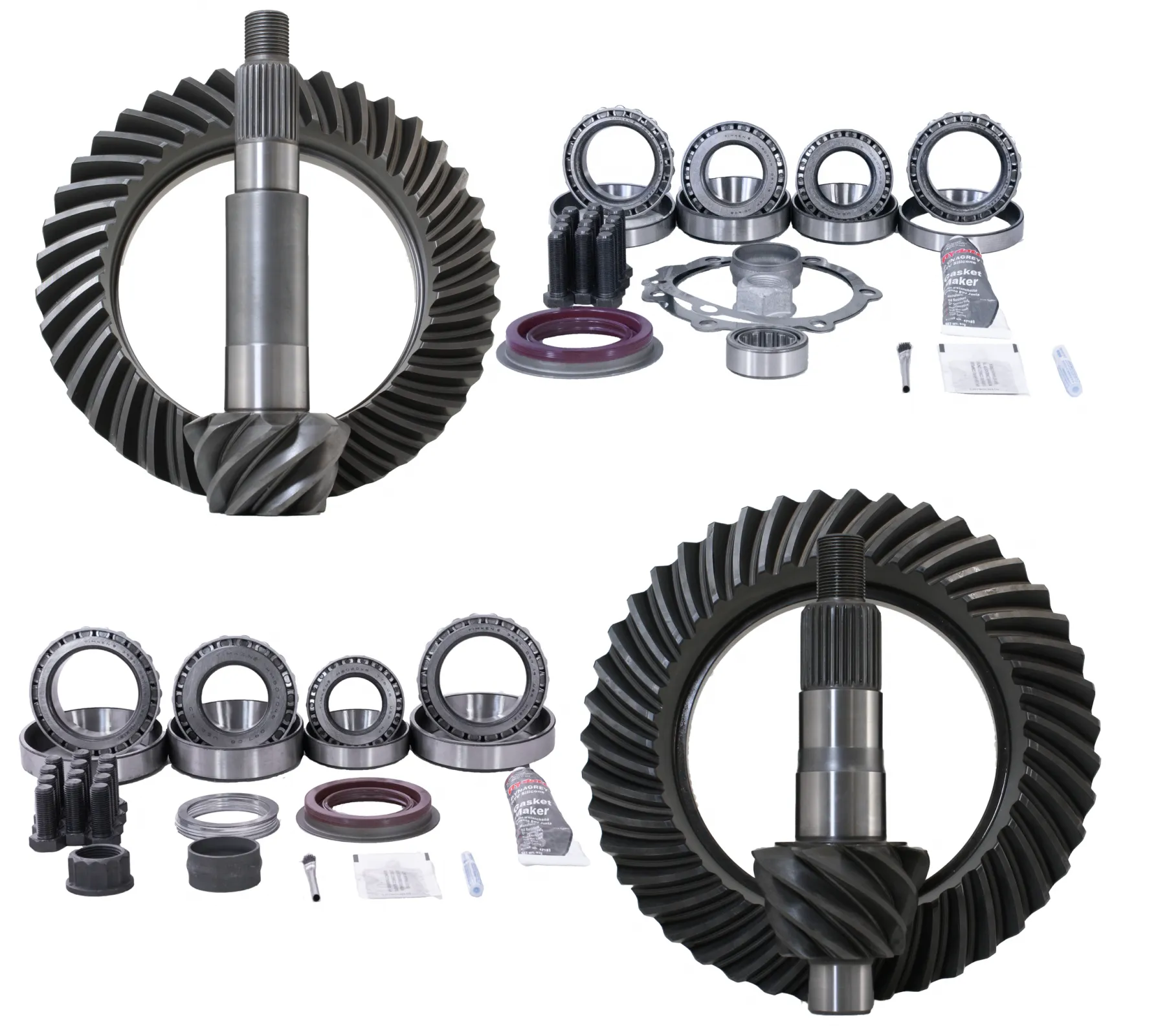 1-Ton Axle Swap 4.88 Ratio GM 14-Bolt 1989-98-Dana 60RT Gear Package Revolution Gear