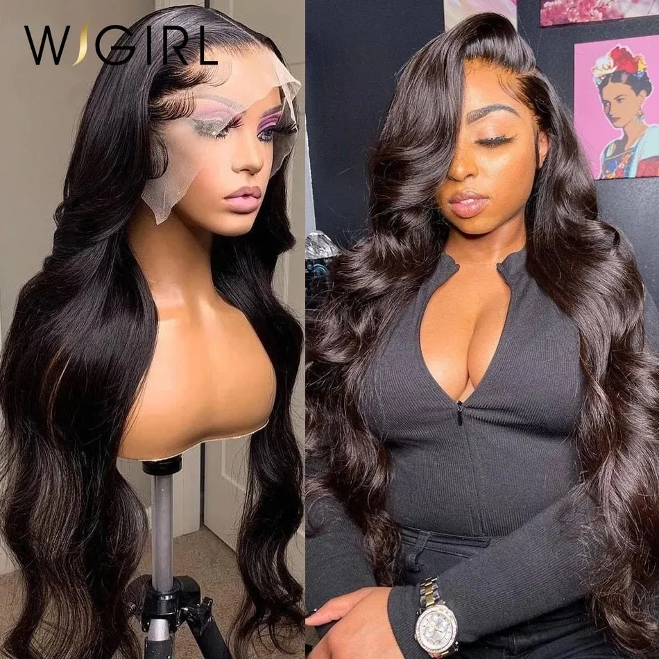 13x6 Transparent Body Wave Lace Wig Human Hair Wigs