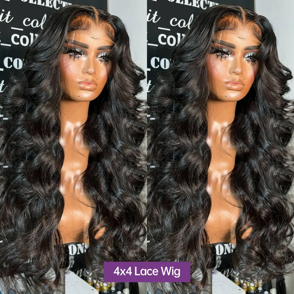 13x6 Transparent Body Wave Lace Wig Human Hair Wigs
