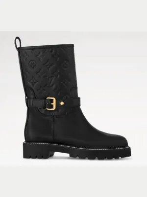 1ADCQ3 Territory Flat Ankle Boots