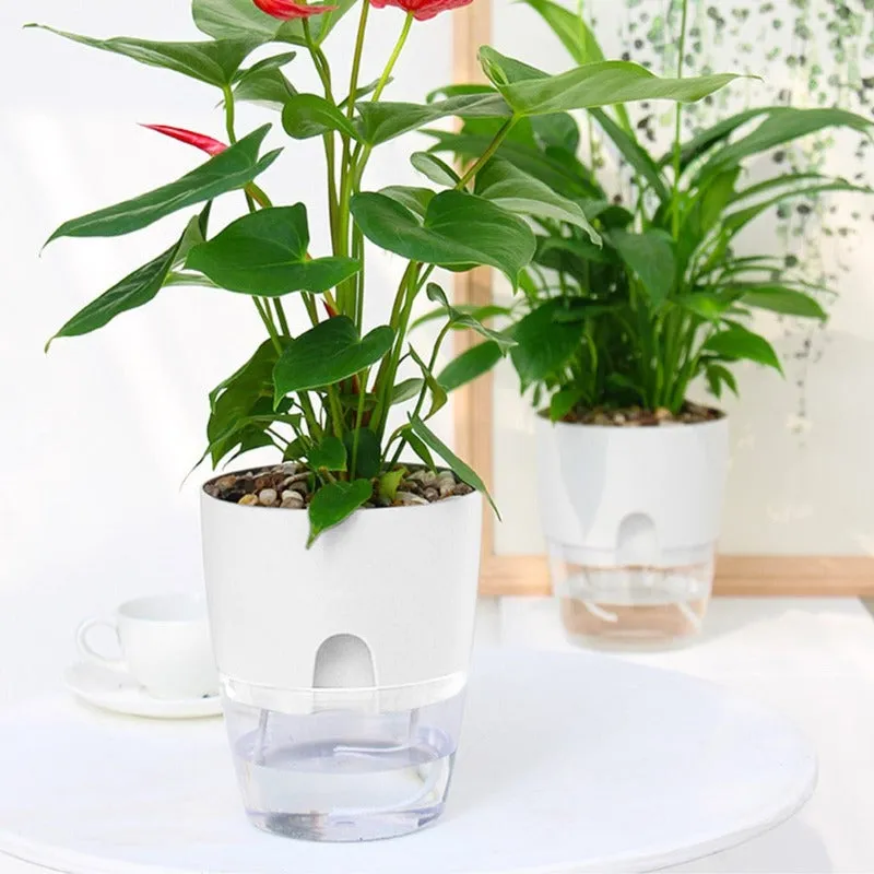 2 Layer Self Watering Plant Pot