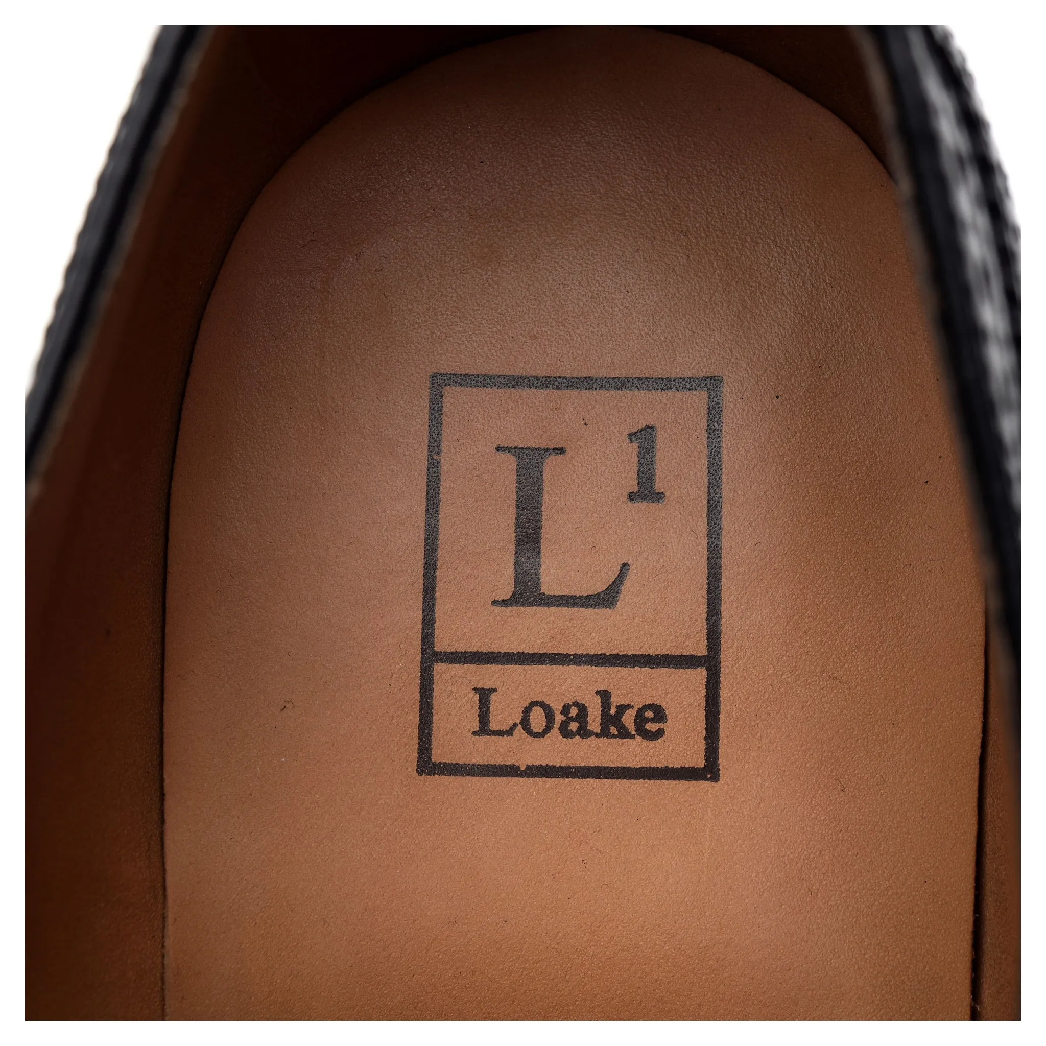 '202B' Black Leather Oxford Brogue UK 9 G