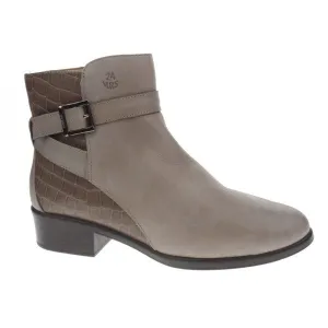 24 Hrs 22691 Grey Ankle Boots