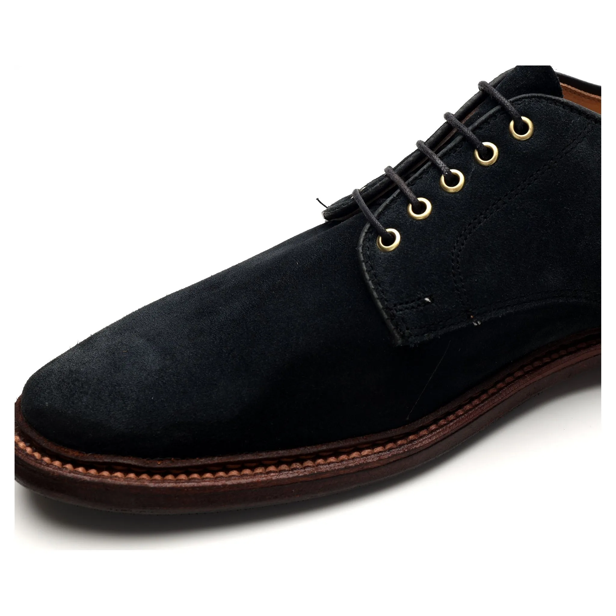 '29331F' Navy Blue Suede Derby UK 8 US 9 D