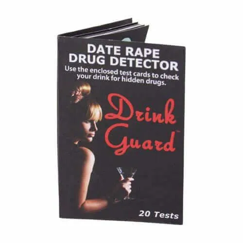 5 For $50 Date Rape Drug Test Kit Drink Guard Strips