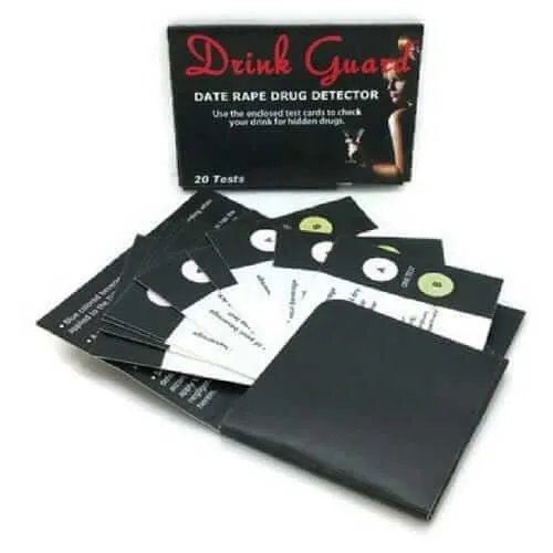 5 For $50 Date Rape Drug Test Kit Drink Guard Strips