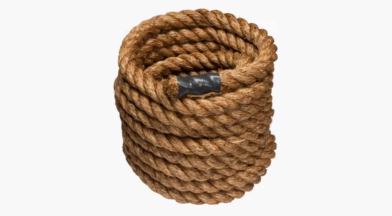 50" Power rope with ending whipping - cuerda de arrastre