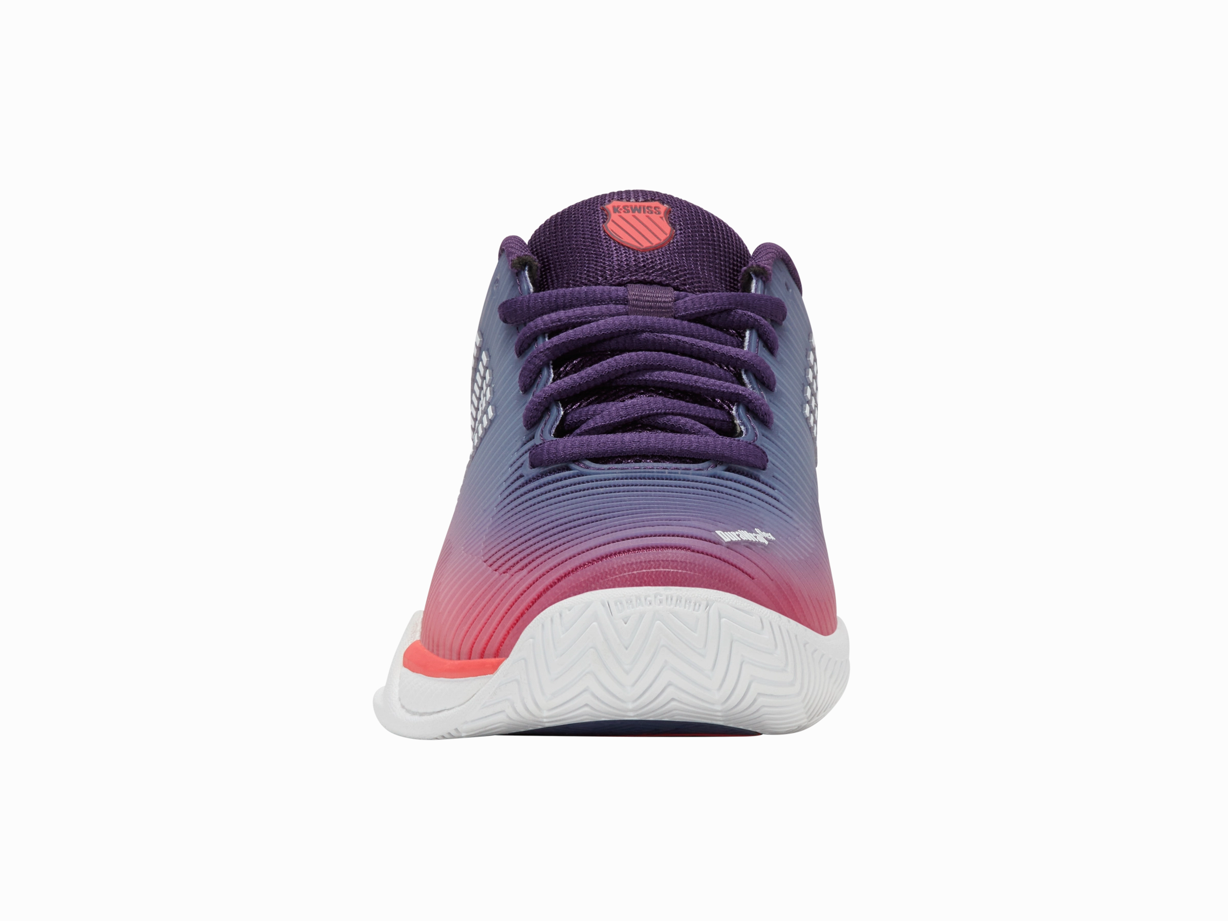 96613-593-M | HYPERCOURT EXPRESS 2 | PURPLE PLUMERIA/WHITE/HOT CORAL Japan Neat