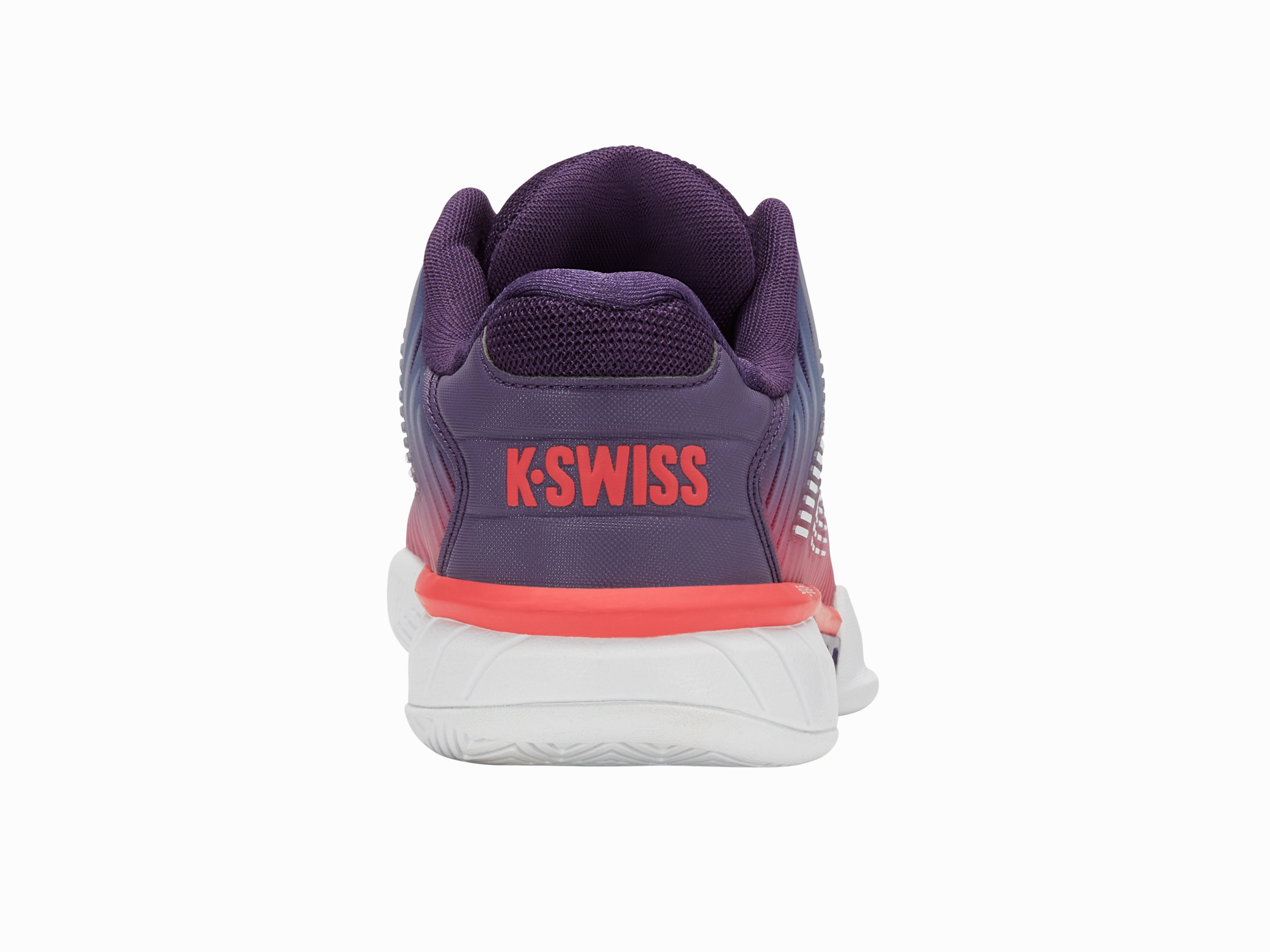 96613-593-M | HYPERCOURT EXPRESS 2 | PURPLE PLUMERIA/WHITE/HOT CORAL Pastel tone