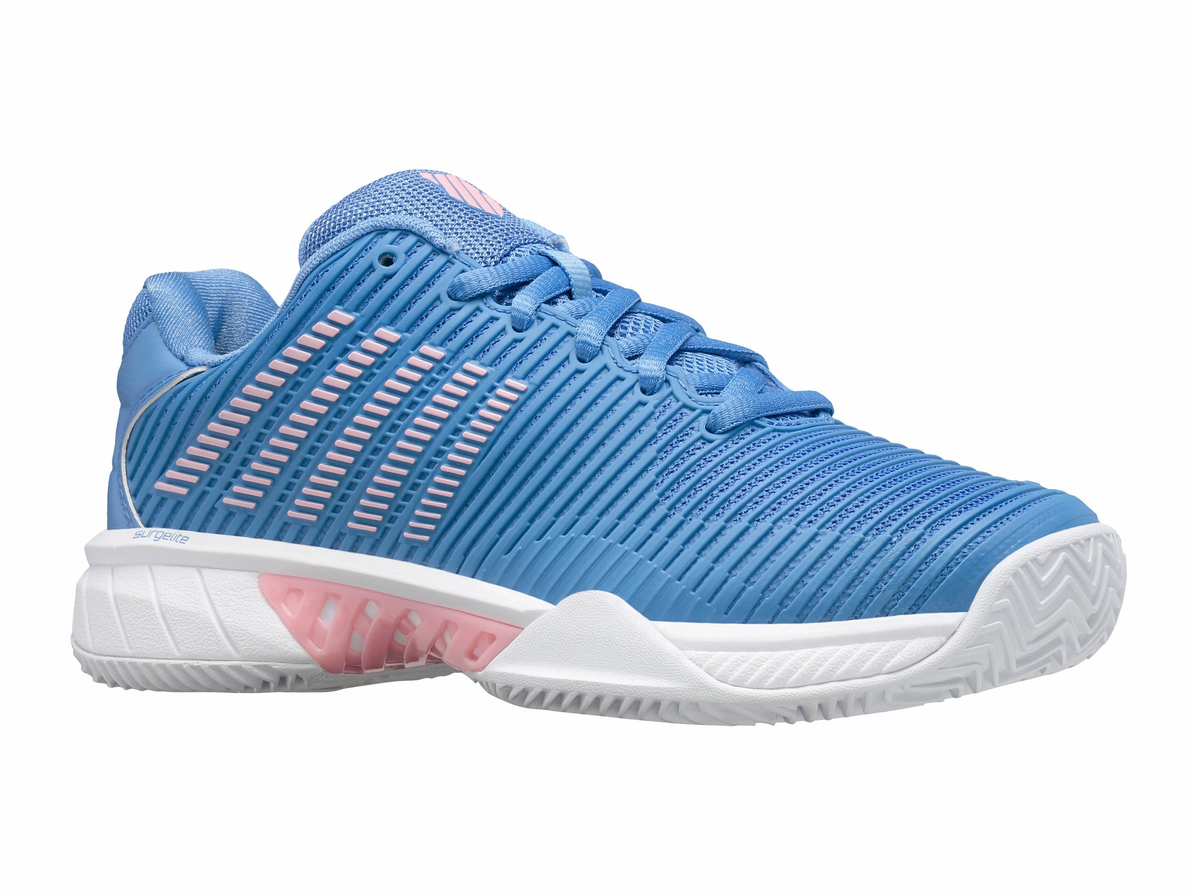 construction 96614-454-M | HYPERCOURT EXPRESS 2 CLAY | SILVER LAKE BLUE/WHITE/ORCHID PINK