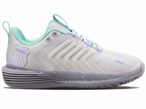 96988-020-M | ULTRASHOT 3 | NIMBUS CLOUD/LILAC GRAY/NEON PURPLE Low Impact Sole Geometry Leg Long