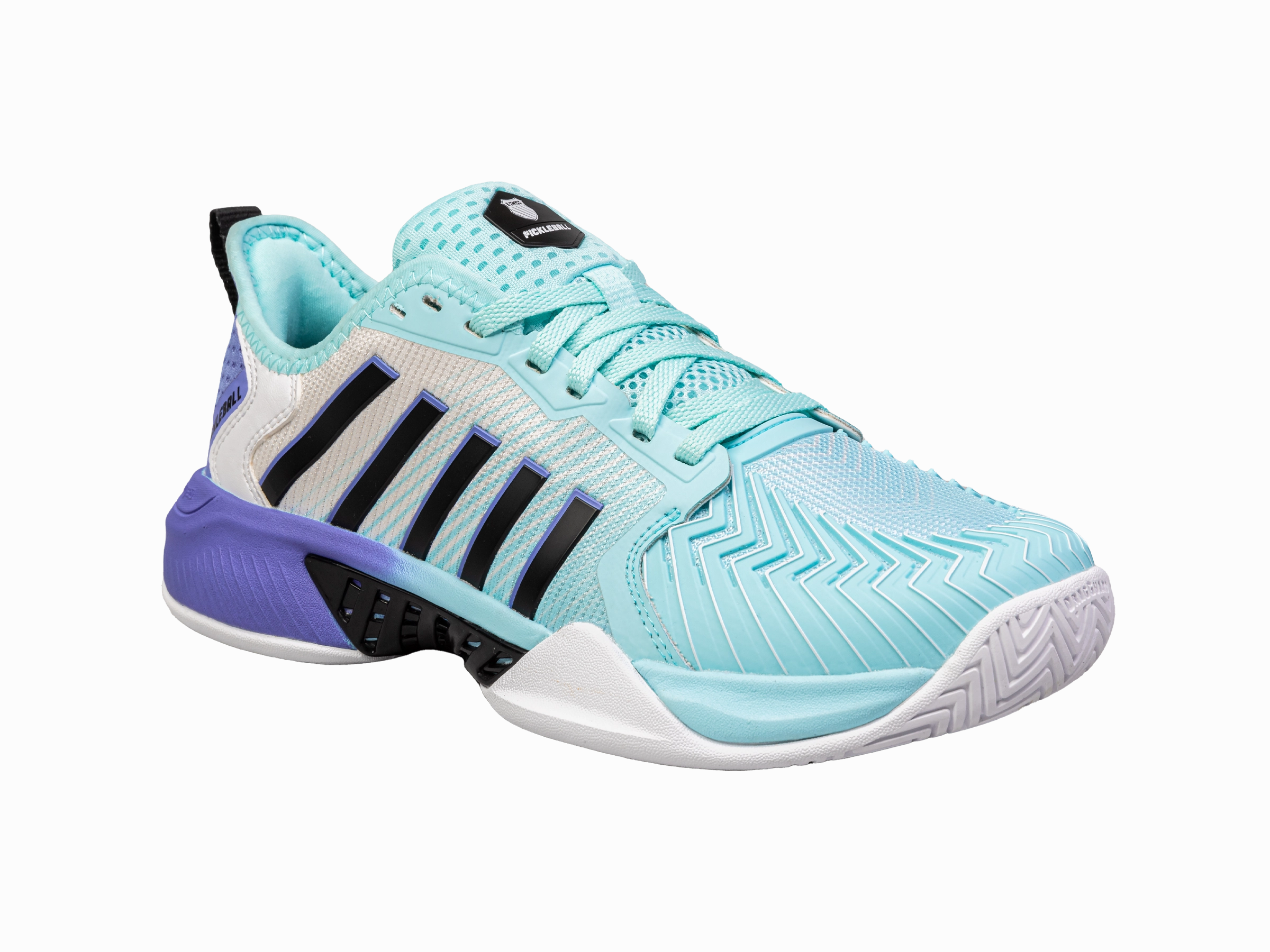 97916-445-M | PICKLEBALL SUPREME | TANAGER TURQUIOSE / PERSIAN JEWEL / BLACK Trendy Comfort footbed