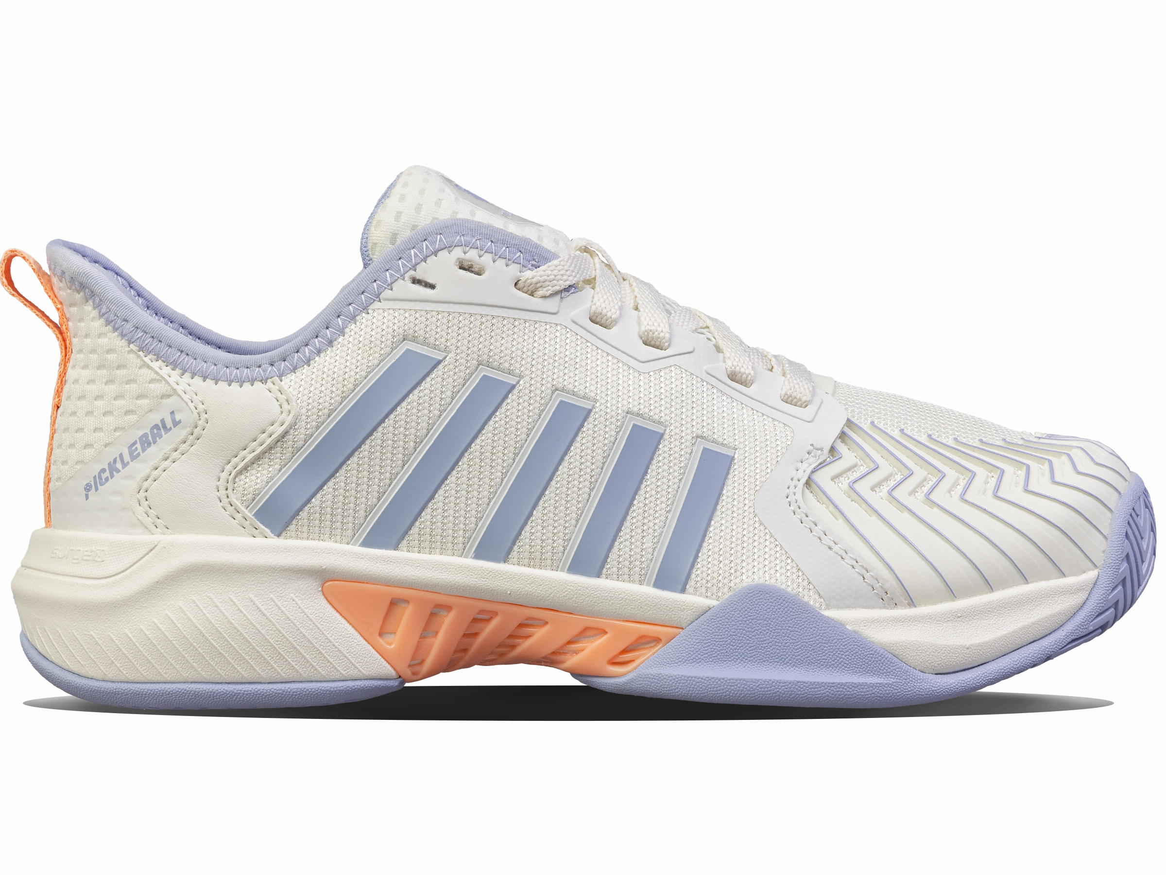 King Strong Lightweight EVA Midsole 97916-956-M | PICKLEBALL SUPREME | WHITE/HEATHER/PEACH FUZZ