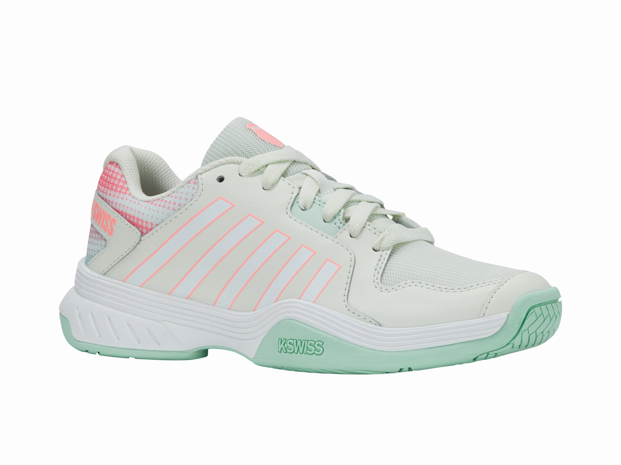 Stable Step Microfiber Lining 98552-440-M | COURT EXPRESS PICKLEBALL | ICE/WHITE/HONEYDEW
