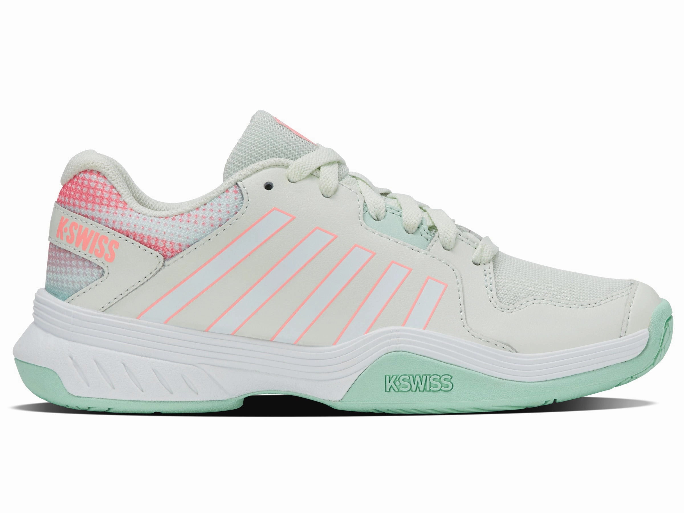 98552-440-M | COURT EXPRESS PICKLEBALL | ICE/WHITE/HONEYDEW Quick Dry Textile Energy Return Technology