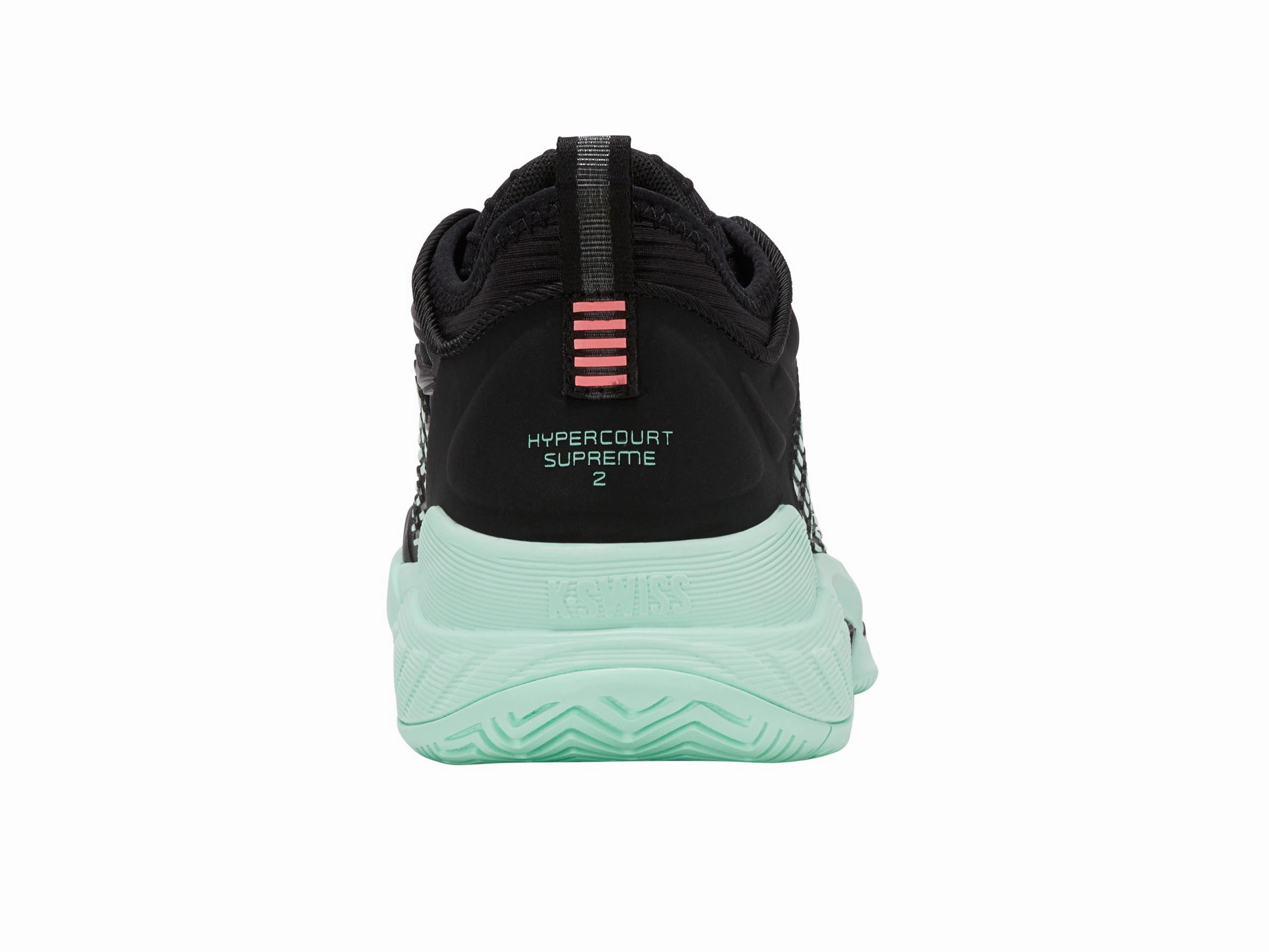 senior care 99071-065-M | HYPERCOURT SUPREME 2 | BLACK/NEON MINT