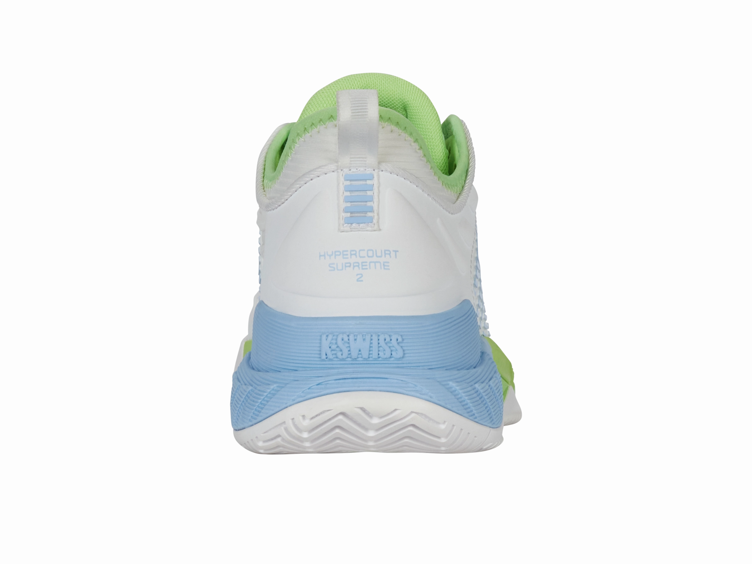 Flexible Outsole Construction Weekend Casual 99071-134-M | HYPERCOURT SUPREME 2 | LUCENT WHITE/DUTCH CANAL/PARADISE GREEN