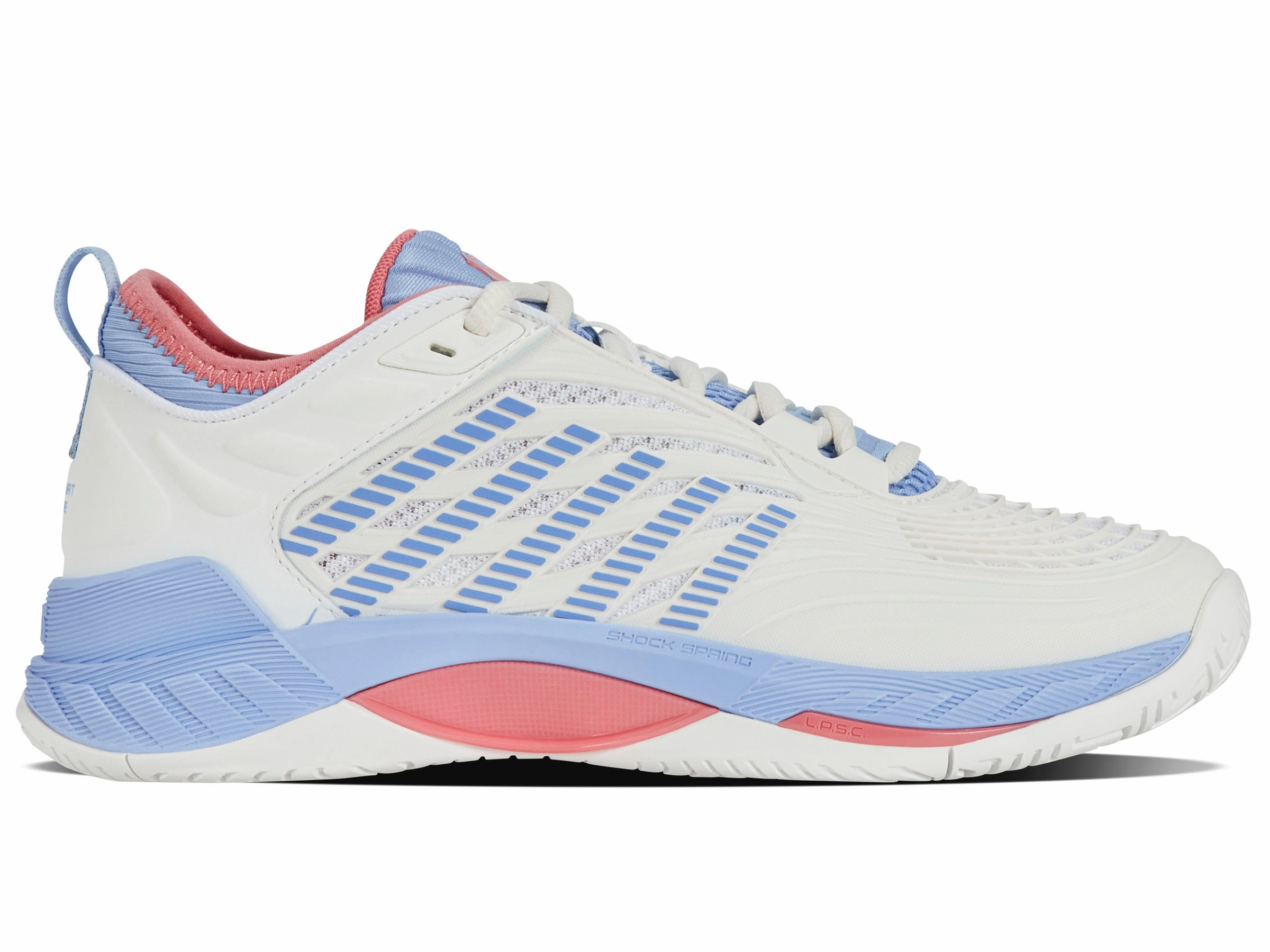 99071-178-M | HYPERCOURT SUPREME 2 | BRIGHT WHITE/OPEN AIR/STRAWBERRY ICE Impact Resistant Heel