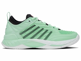 99071-368-M | HYPERCOURT SUPREME 2 | NEON MINT/BLACK/WHITE Comfort Platform Seamless Inner Construction