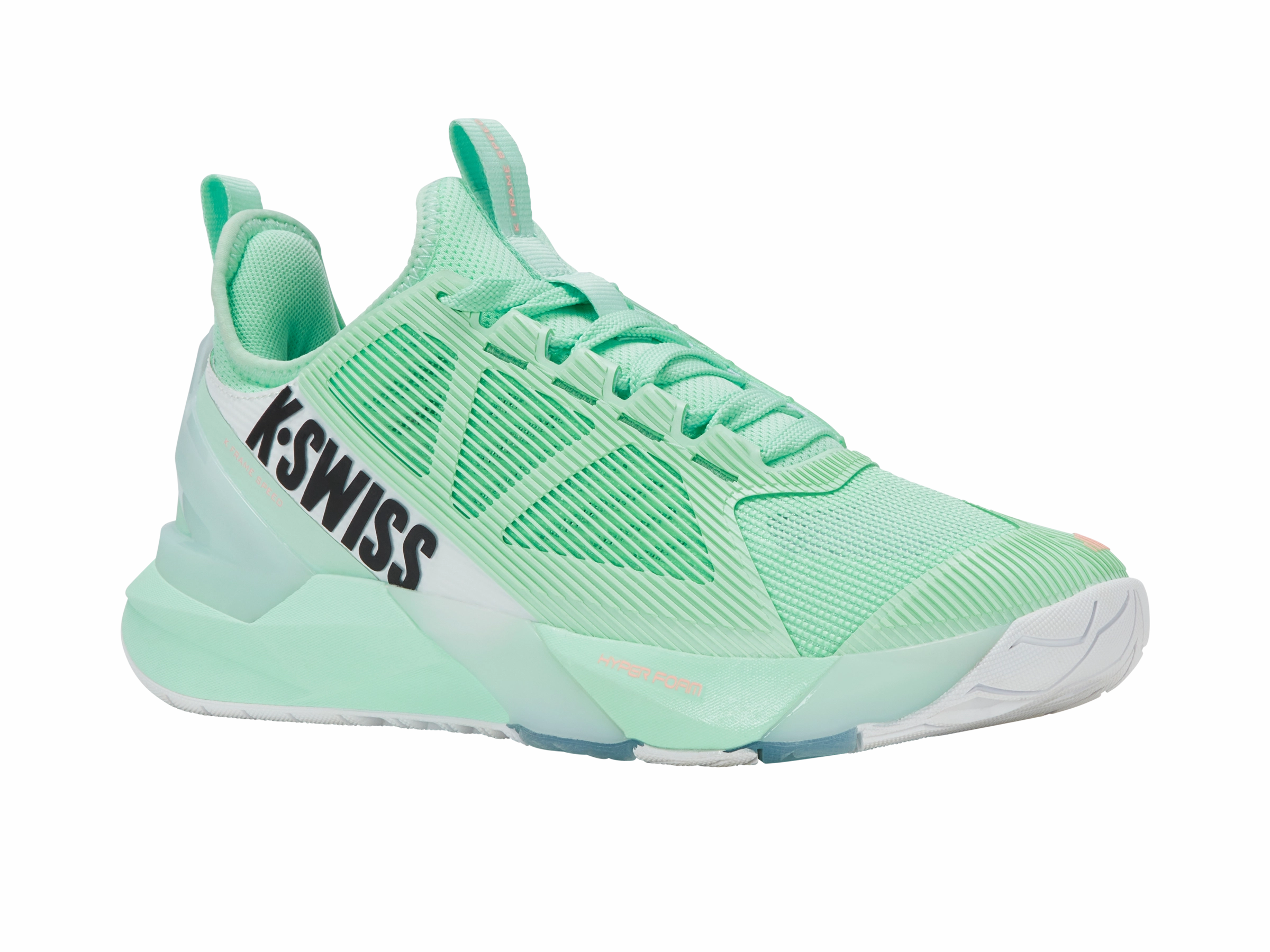 99484-359-M | K-FRAME SPEED | SOFT NEON MINT/WHITE/NEON PASTEL PINK Impact Resistant Sole