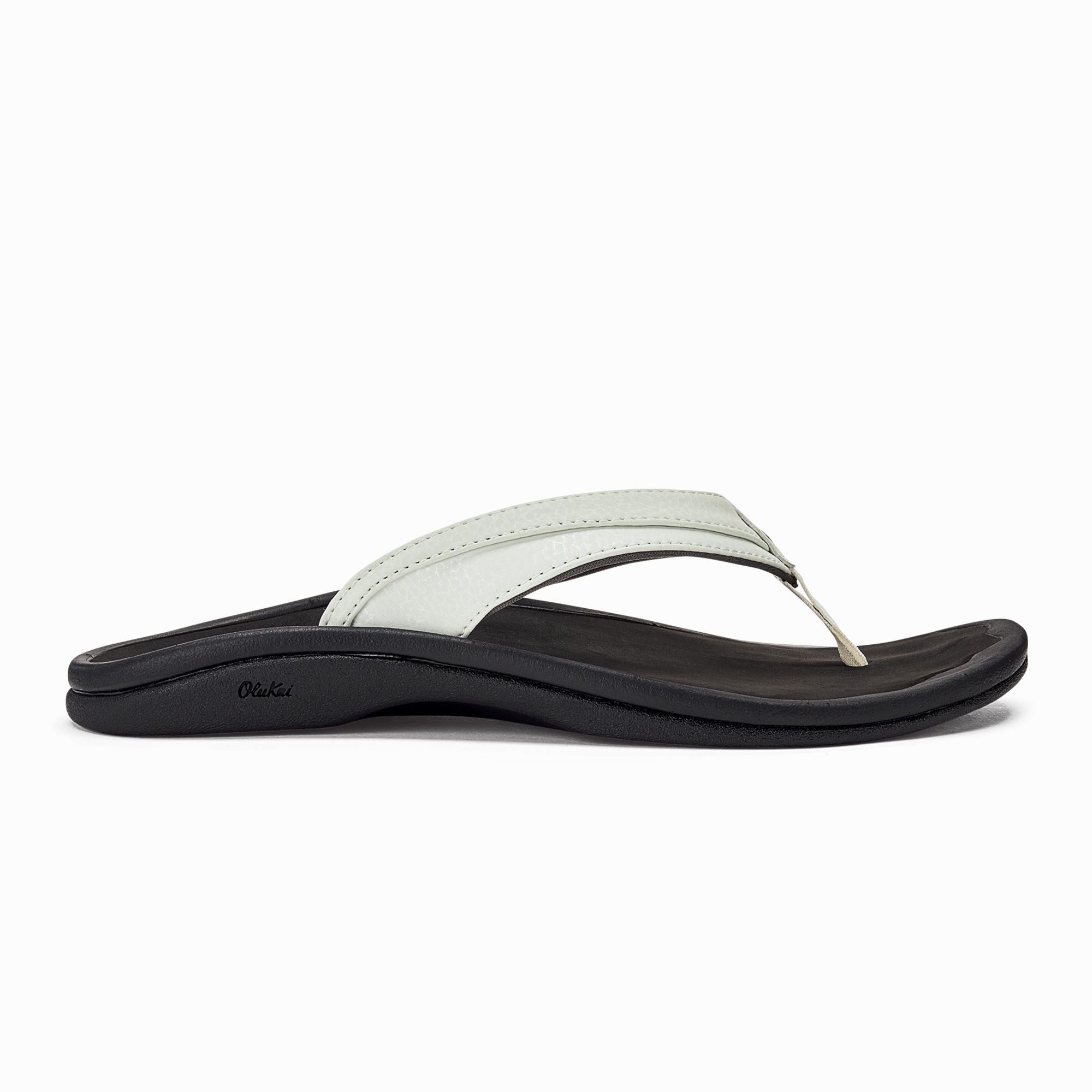Sleek Vacation Sandals Non Marking Tread ??Ohana - White / Black
