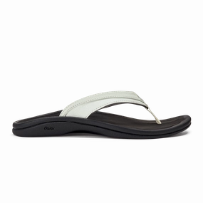 Sleek Vacation Sandals Non Marking Tread ??Ohana - White / Black