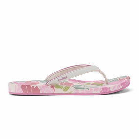 ??Uiki - White Sand / Pa'i UV Resistant Webbing Elegant Summer Footwear