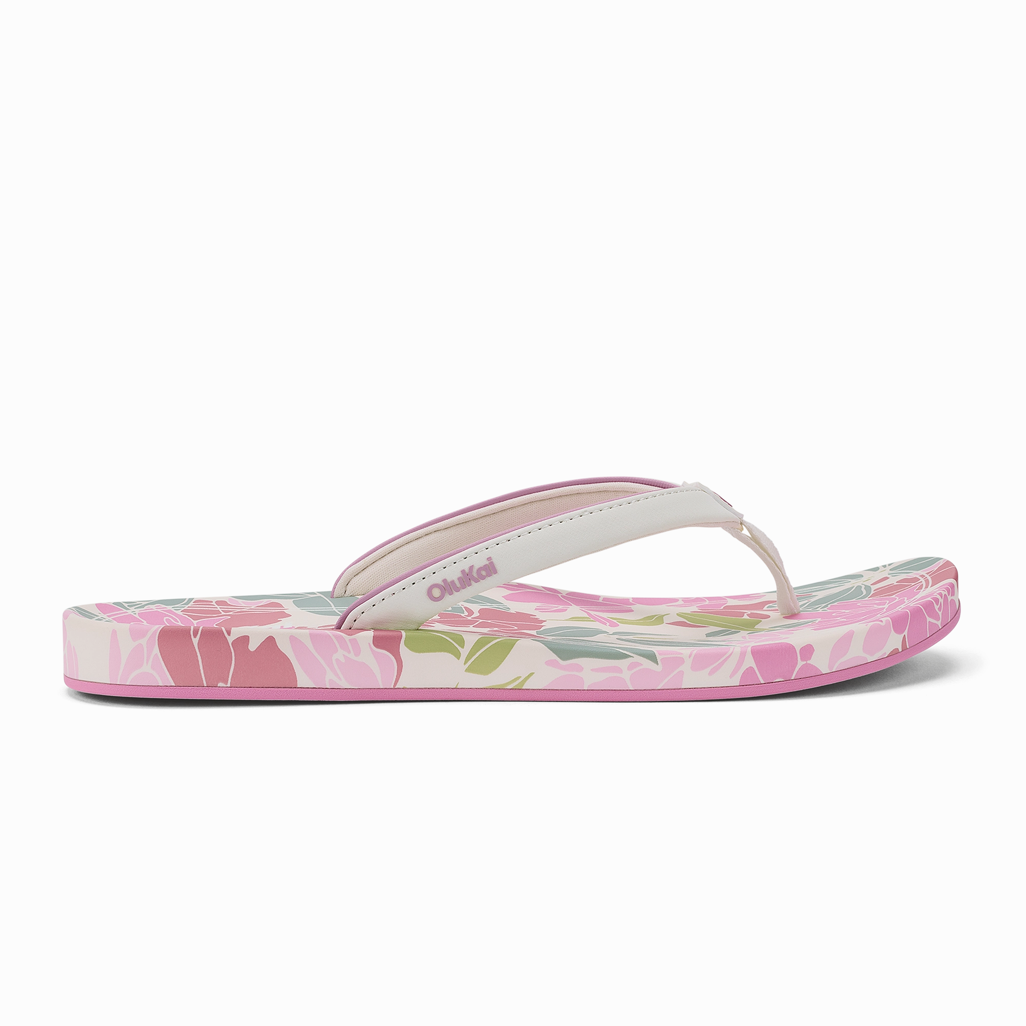 ??Uiki - White Sand / Pa'i UV Resistant Webbing Elegant Summer Footwear