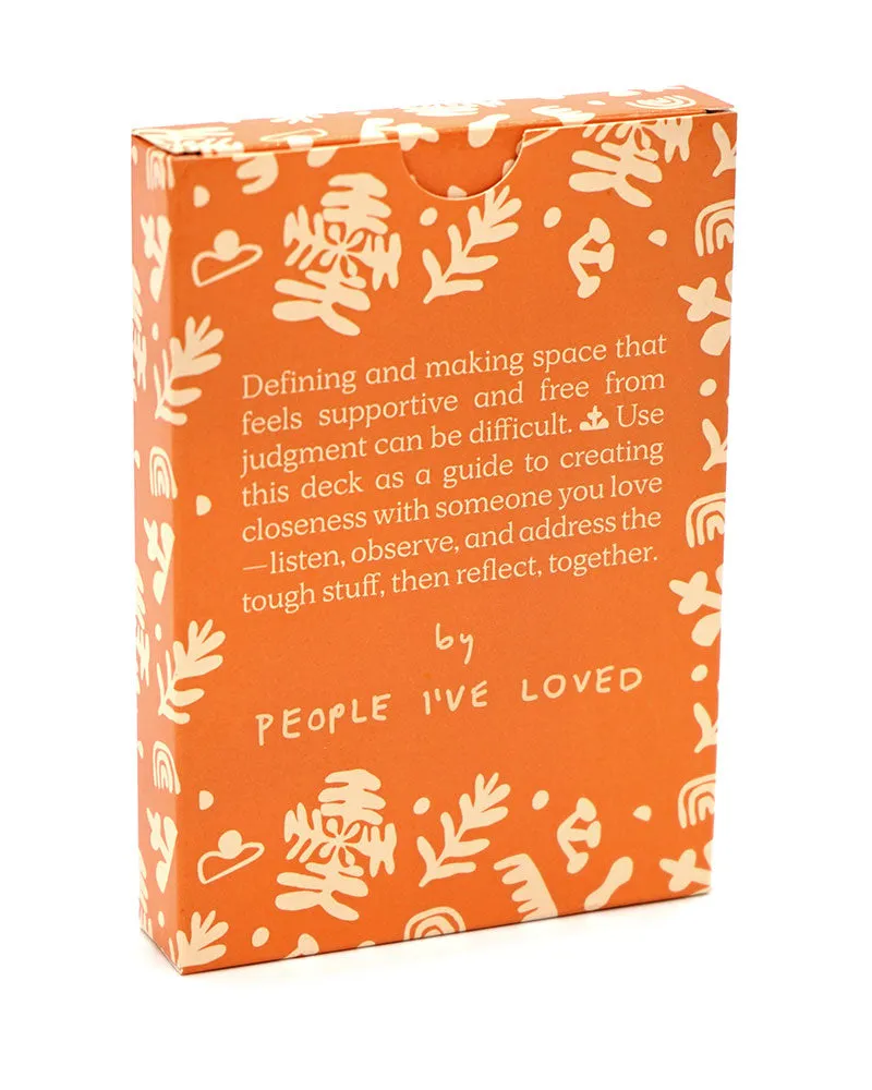 A Safe Space For Us Card Deck Prompts