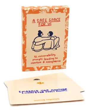 A Safe Space For Us Card Deck Prompts