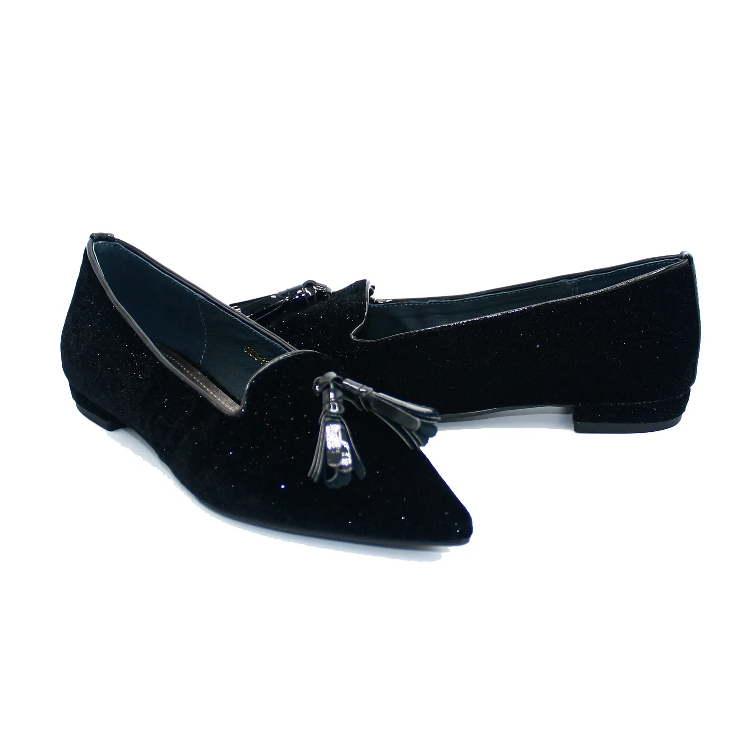 Abigail Women's Pointy Toe Loafer with Tassels